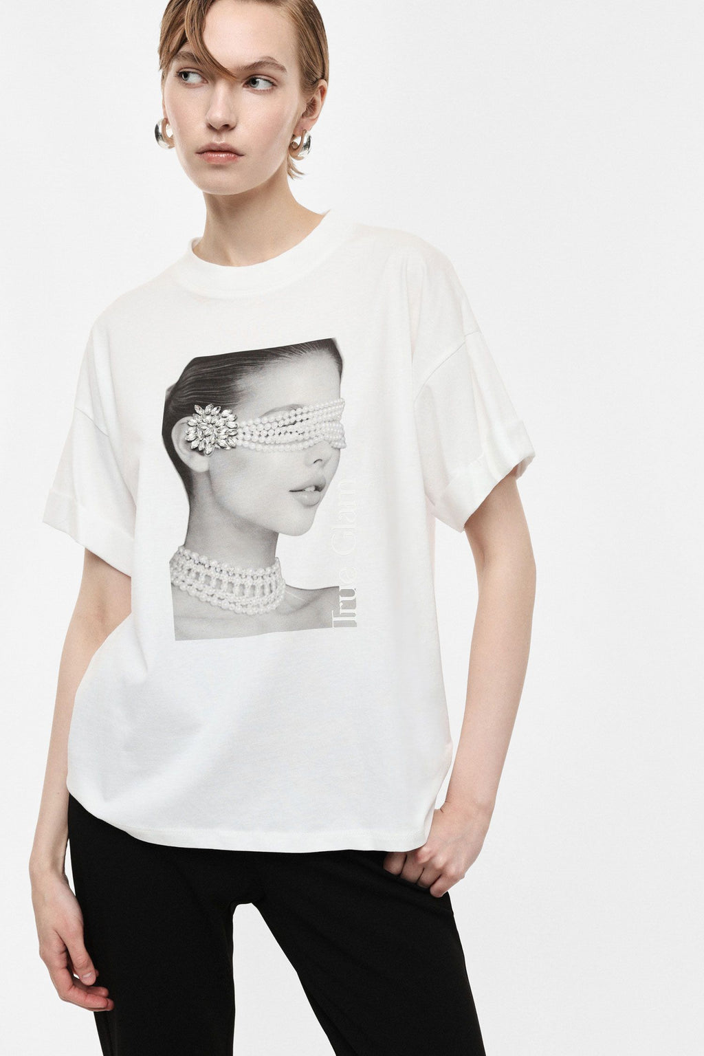 T-shirt con stampa