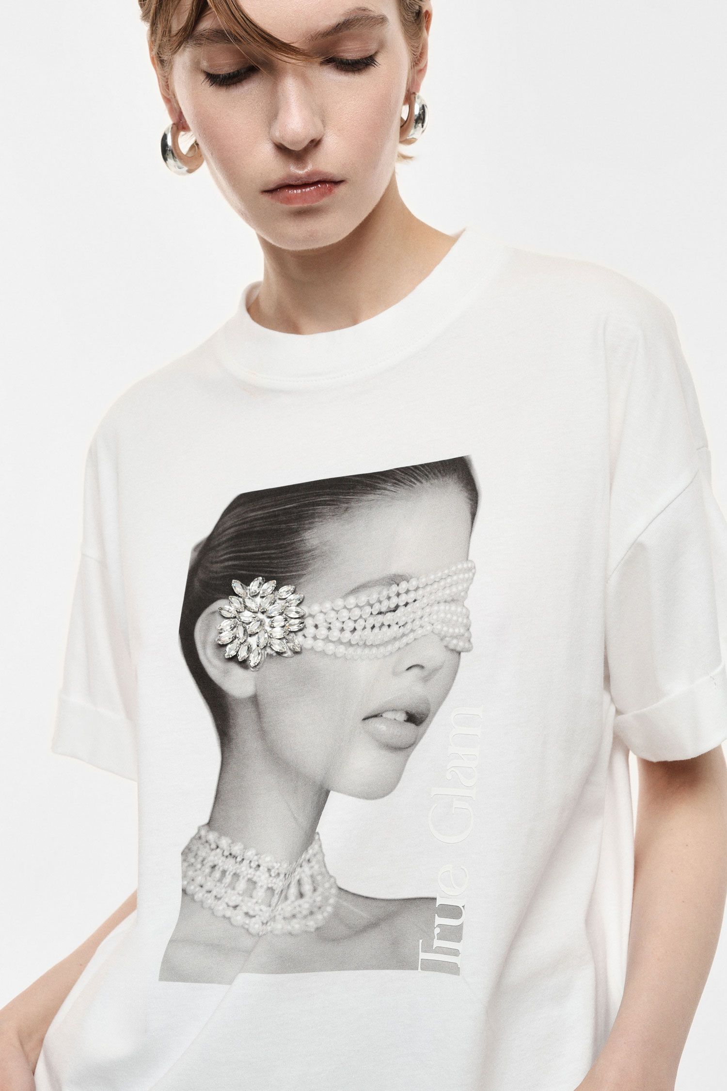 T-shirt con stampa