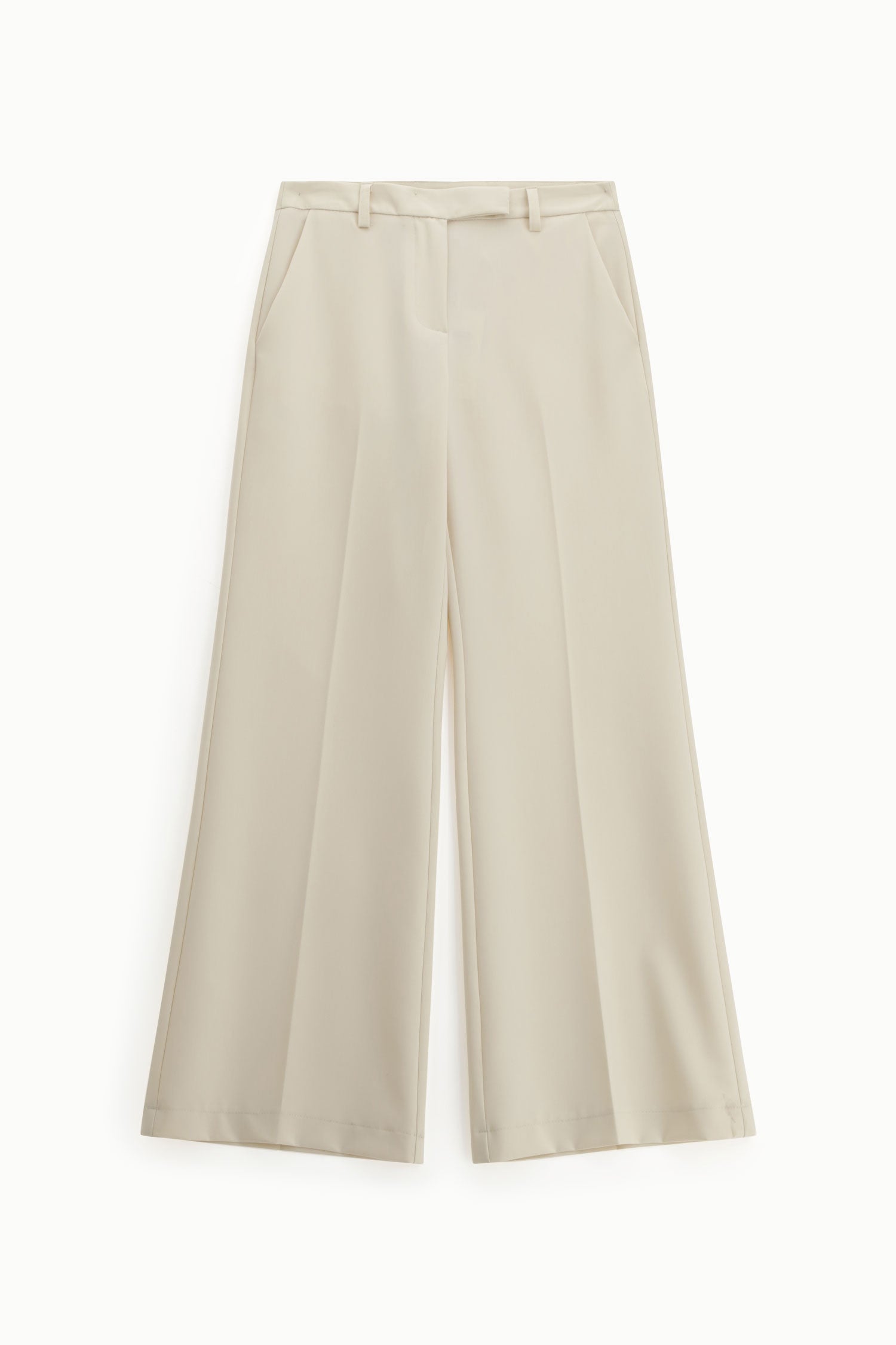 Pantaloni ampi a vita alta