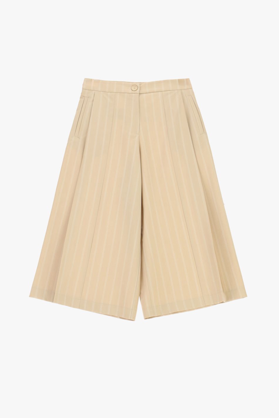 Pantaloni ampi a righe eleganti