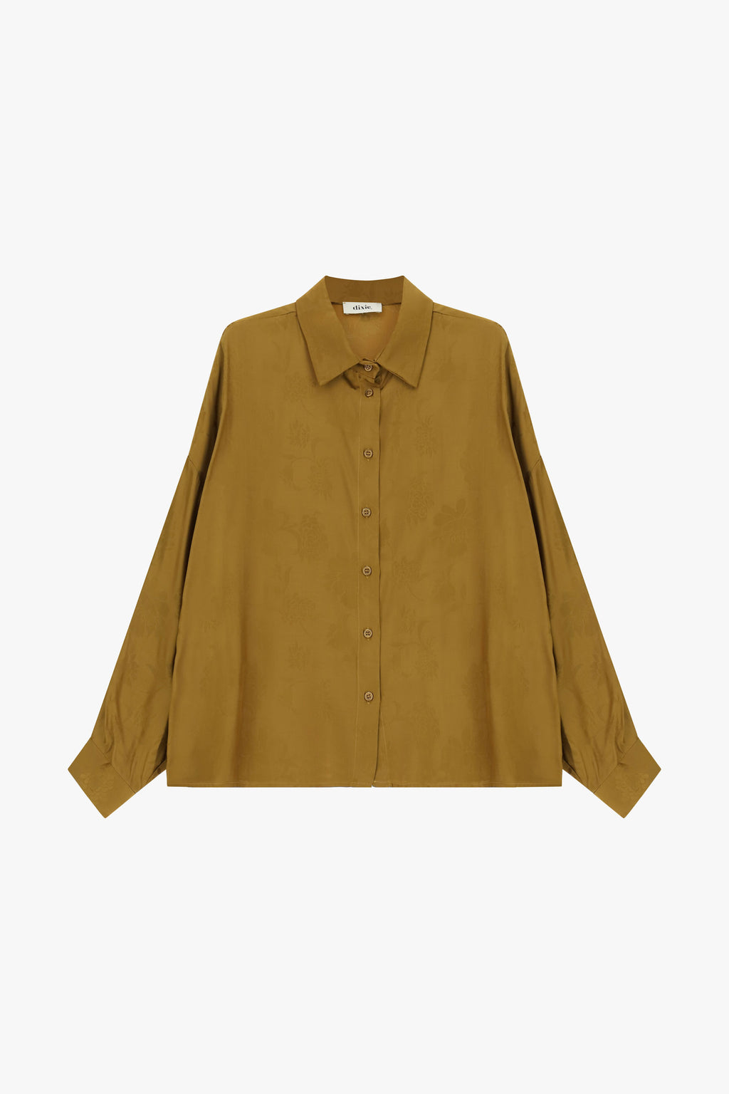 Camicia ampia con maniche lunghe e bottoni