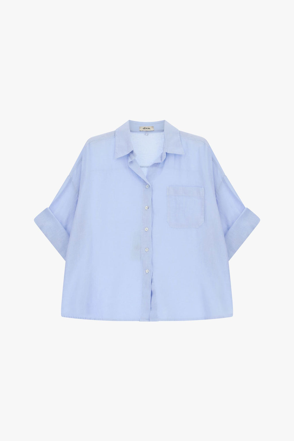 Camicia ampia maniche 3/4