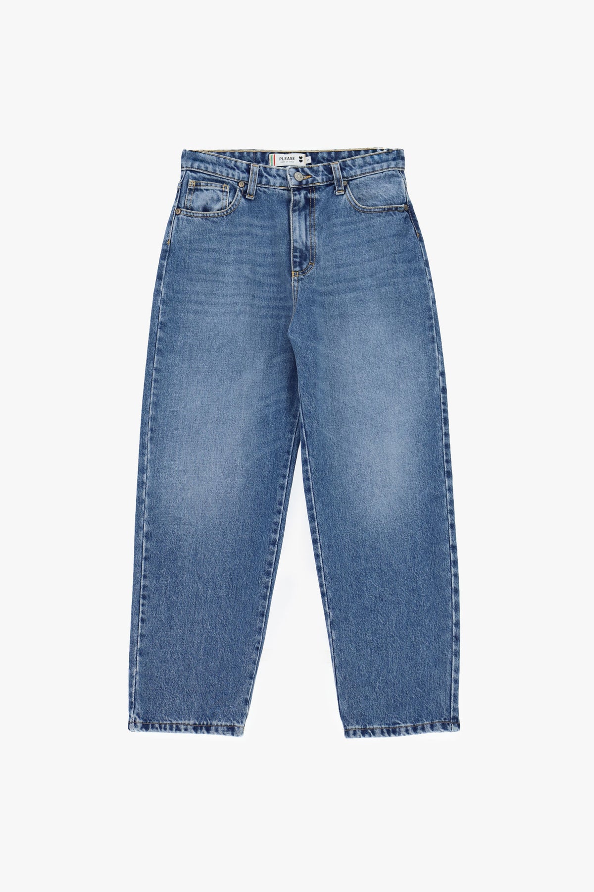 Jeans vita alta silhouette balloon