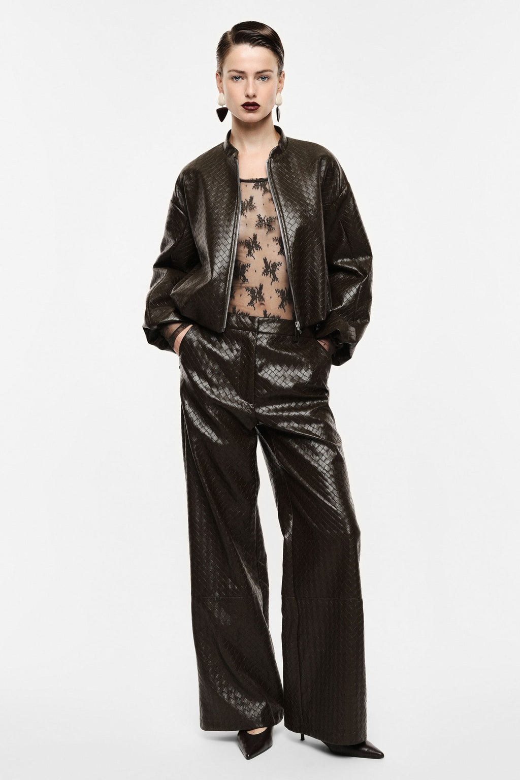 Coordinato bomber jacket e pantalone