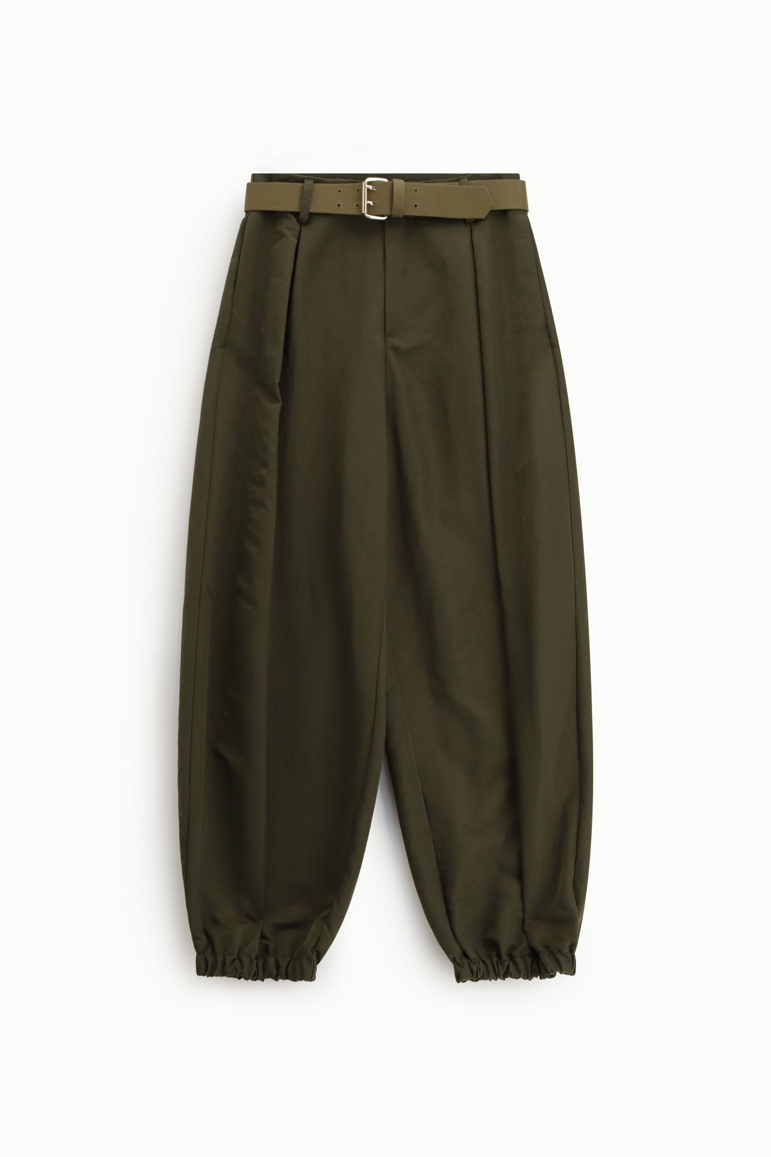 Pantaloni jogging a vita alta