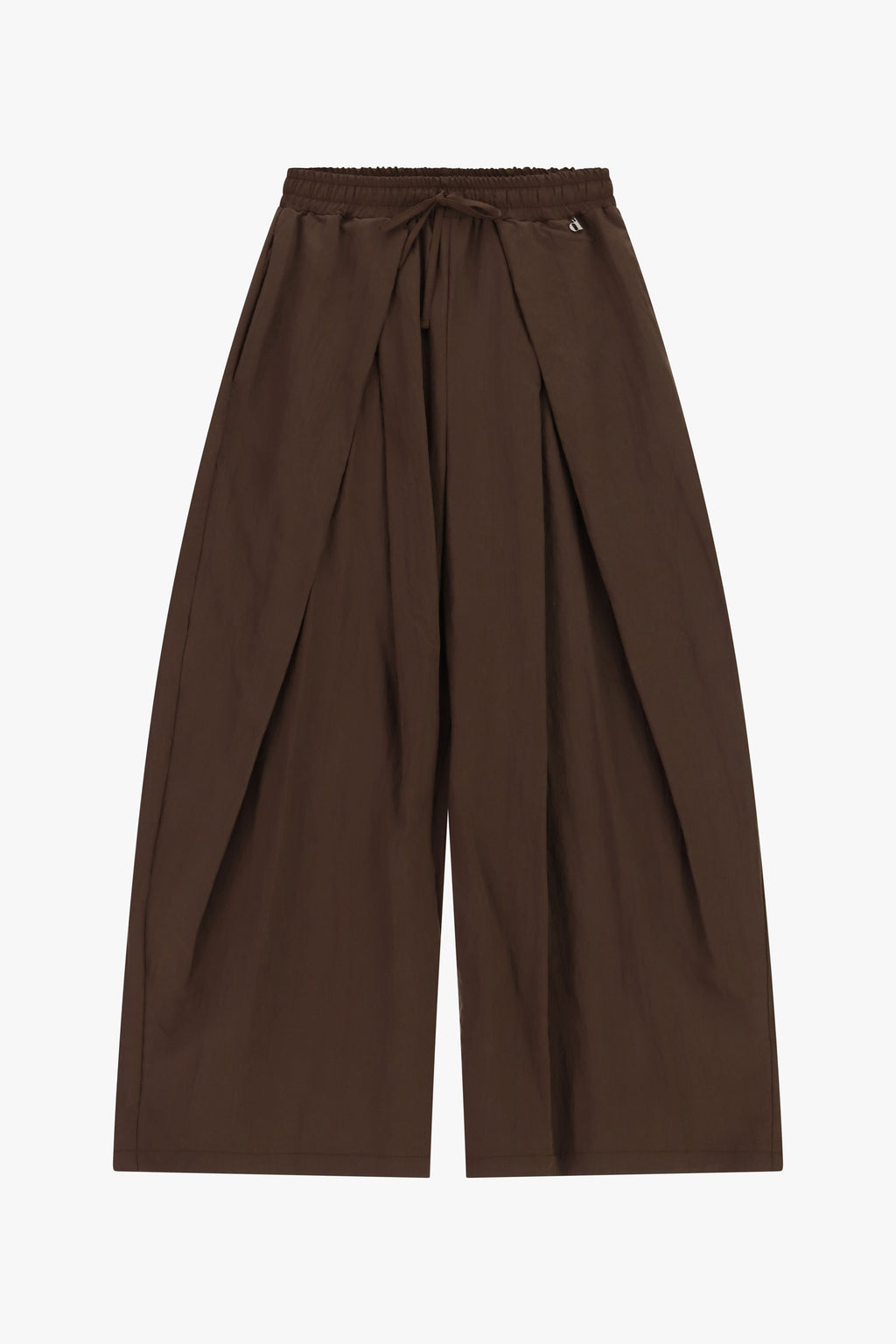 Pantaloni palazzo ampi vita elasticizzata e coulisse