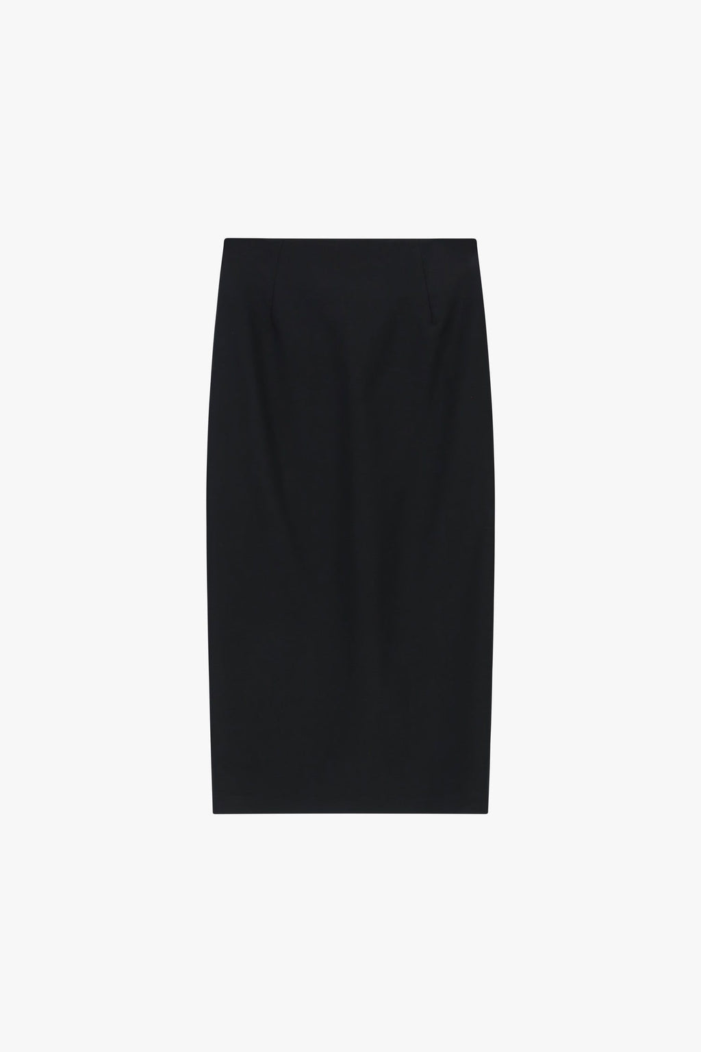 Gonna midi a tubino con spacco posteriore