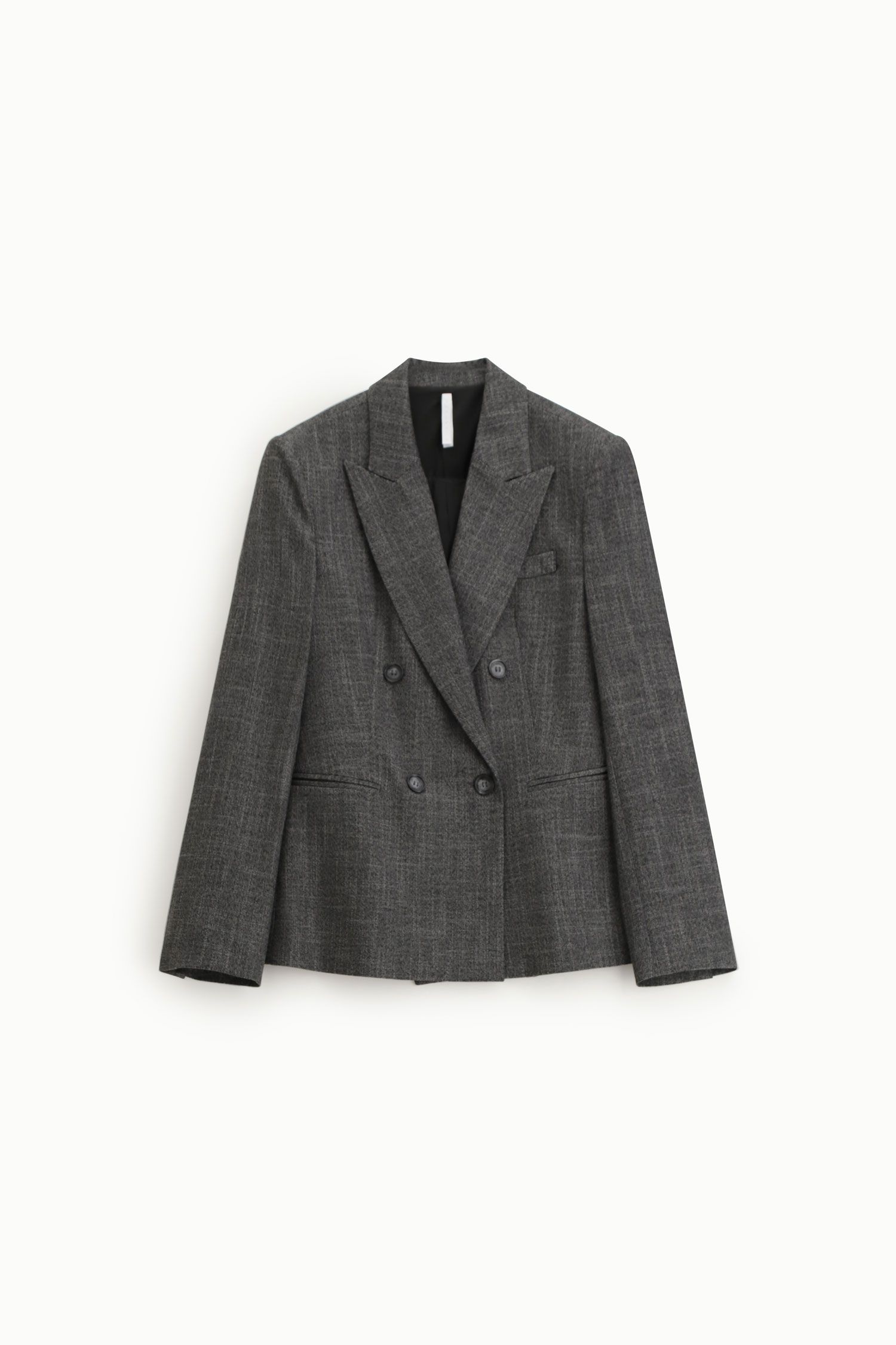 Blazer doppiopetto regular fit con rovere classici