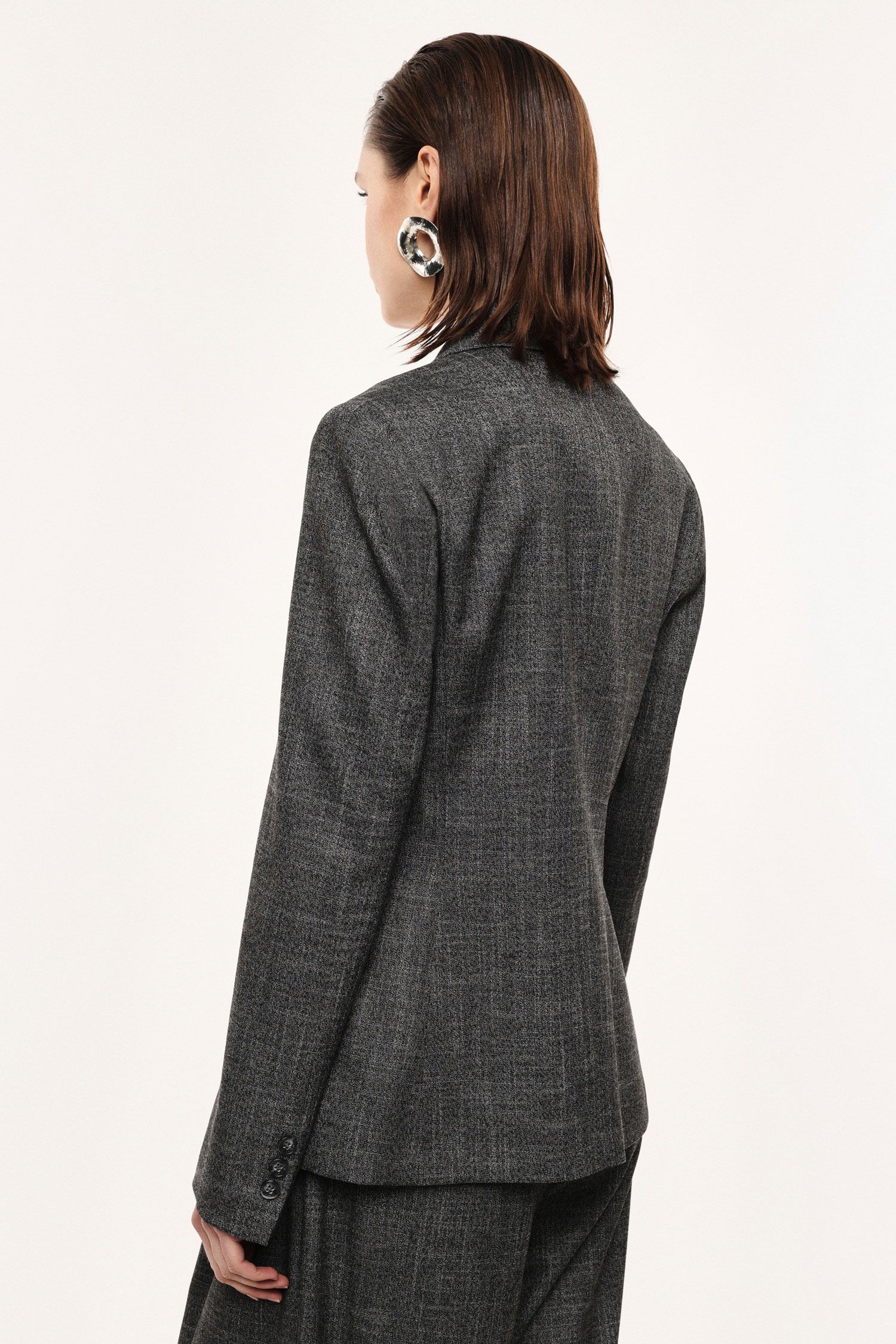 Blazer doppiopetto regular fit con rovere classici