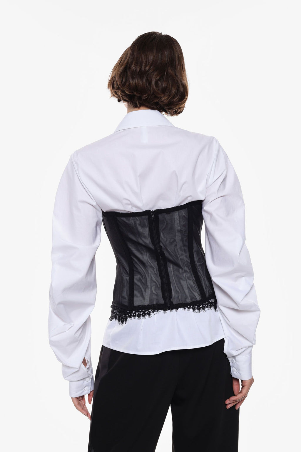 Top con scollatura a cuore