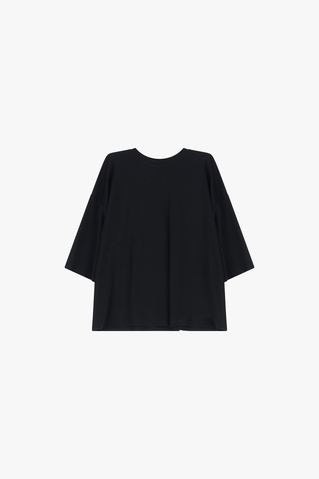 T-shirt over girocollo