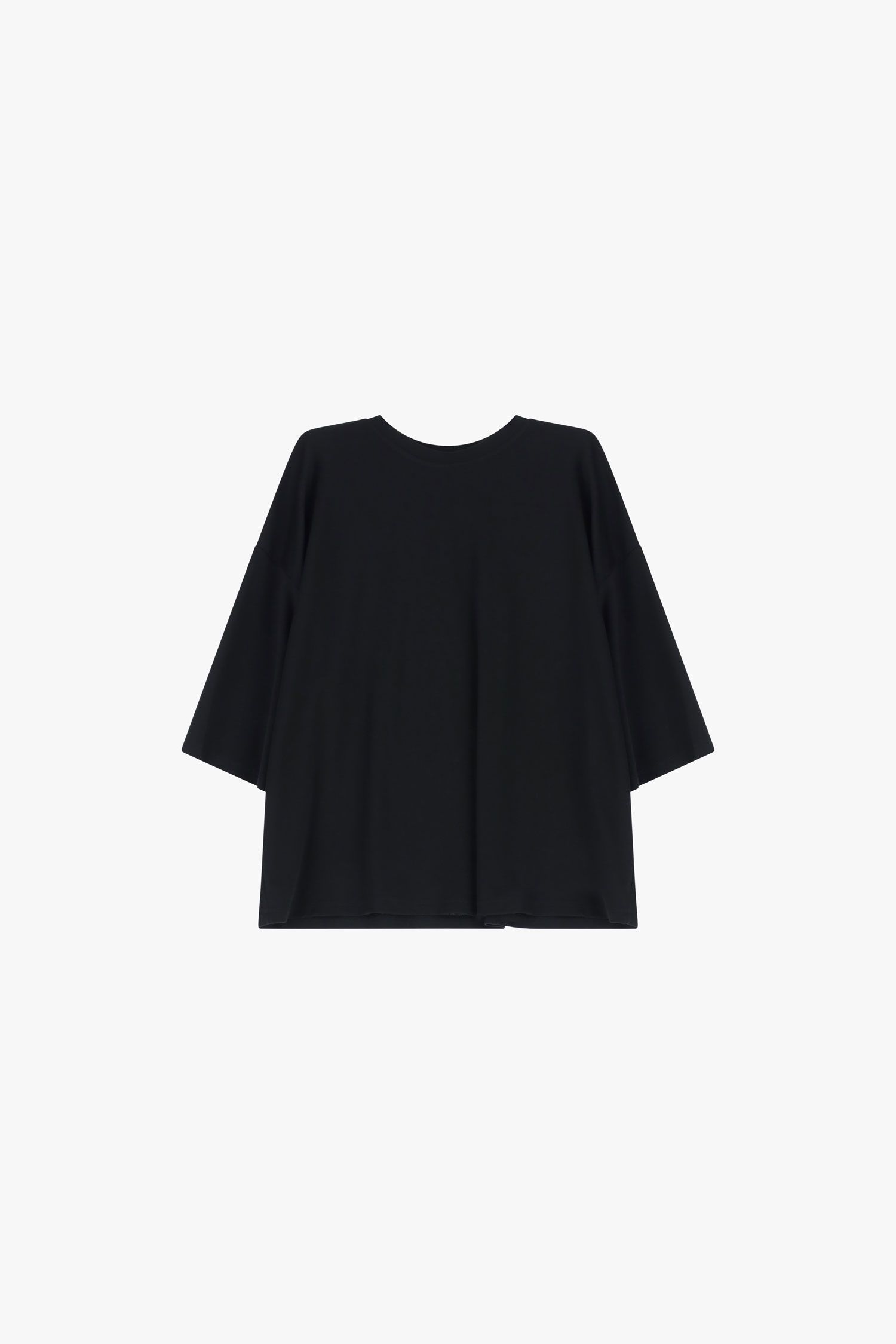 T-shirt over girocollo