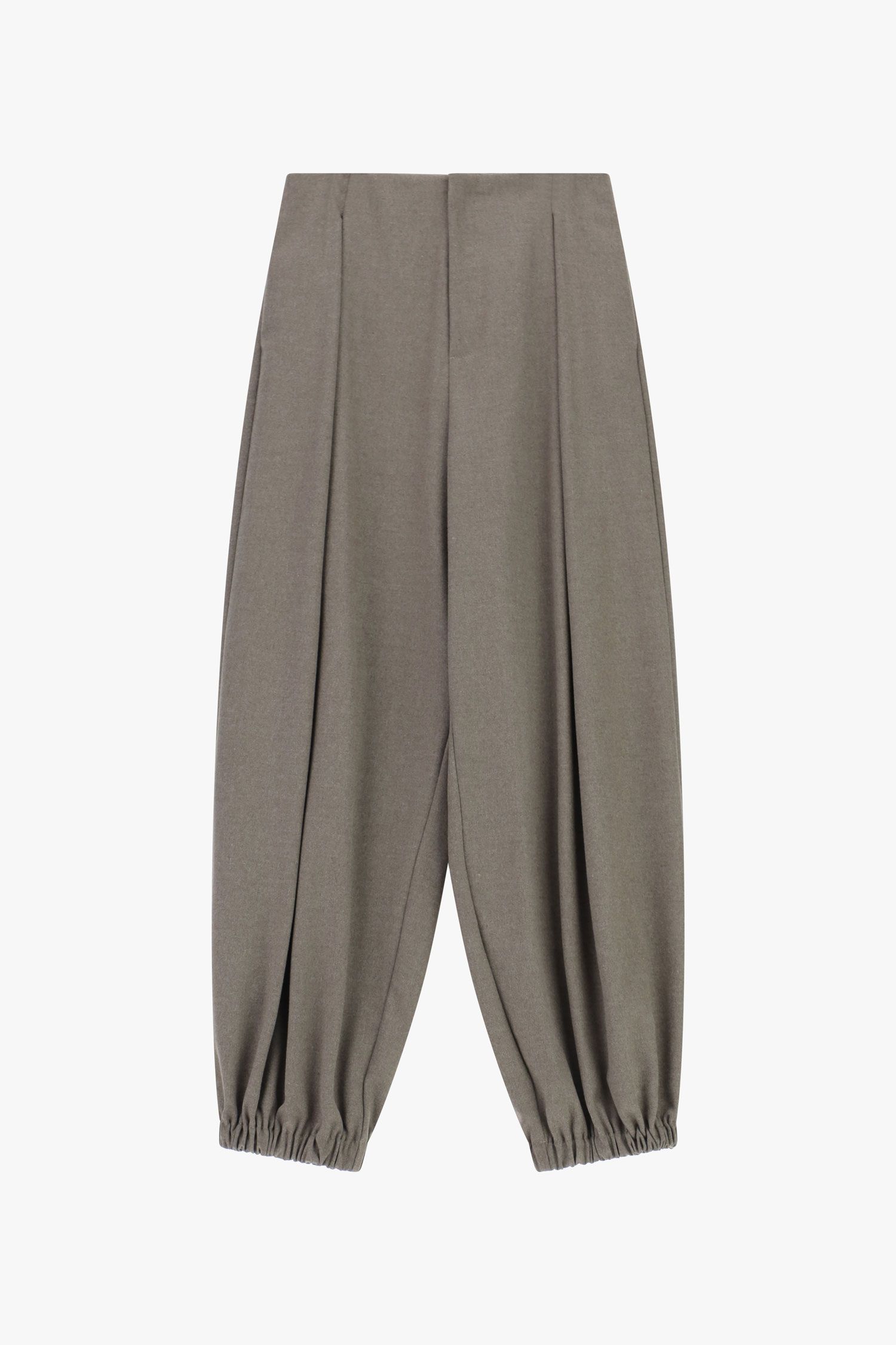 Pantaloni palazzo ampi fondo elastico