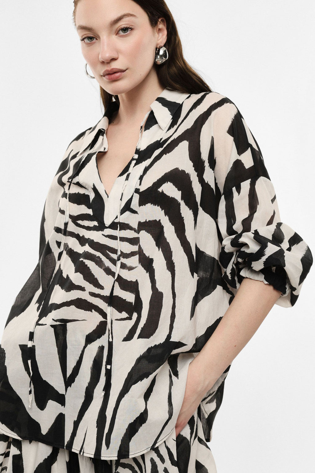 Camicia con stampa