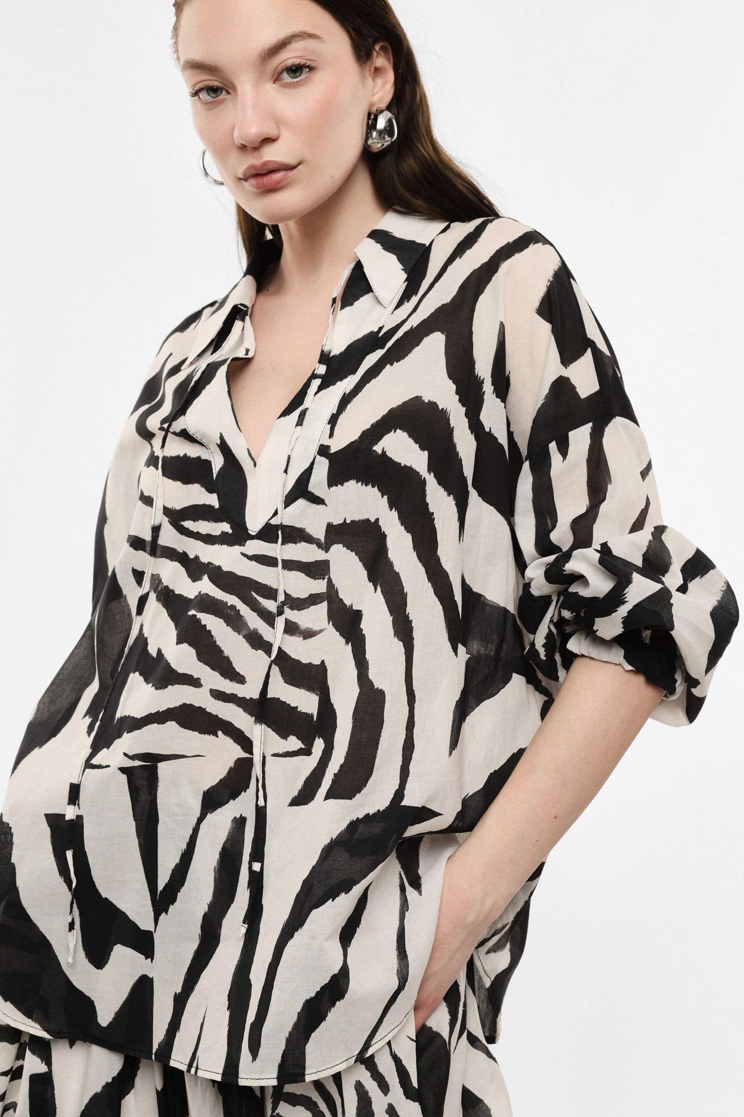 Camicia con stampa