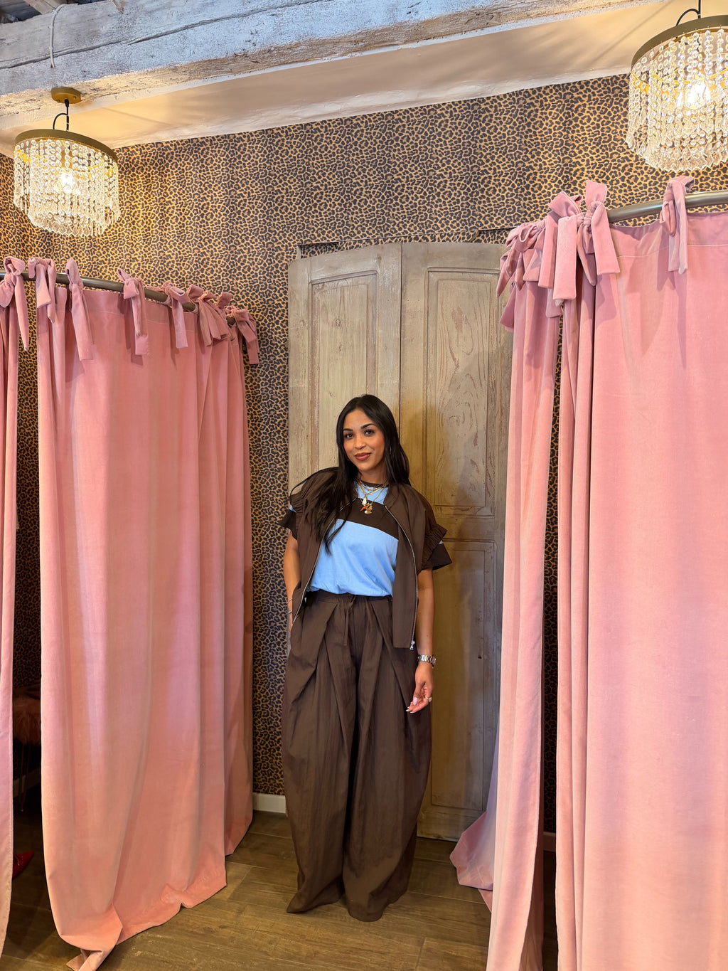 Coordinato gilet e pantalone