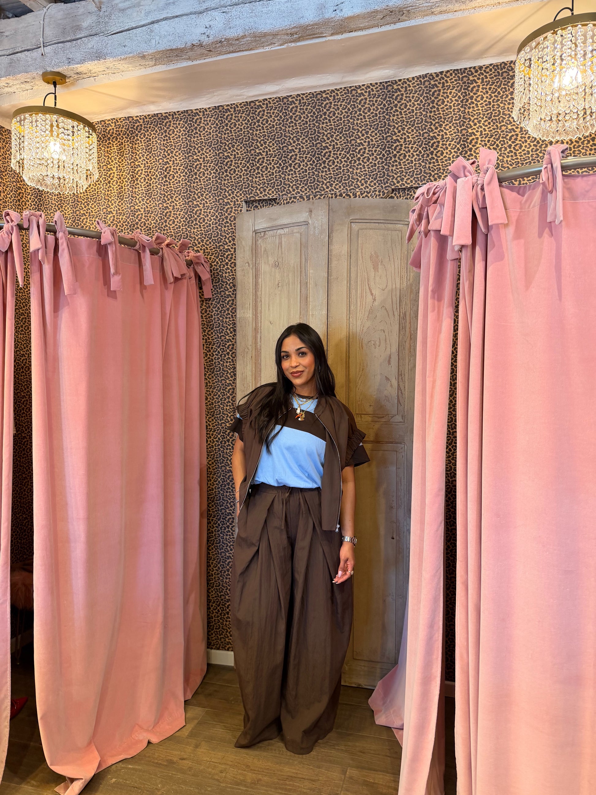 Coordinato gilet e pantalone