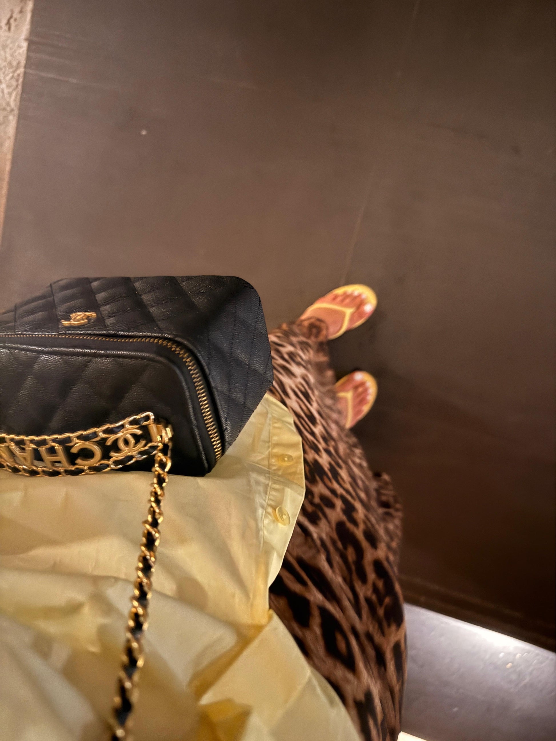 Gonna lunga stampa animalier vita alta