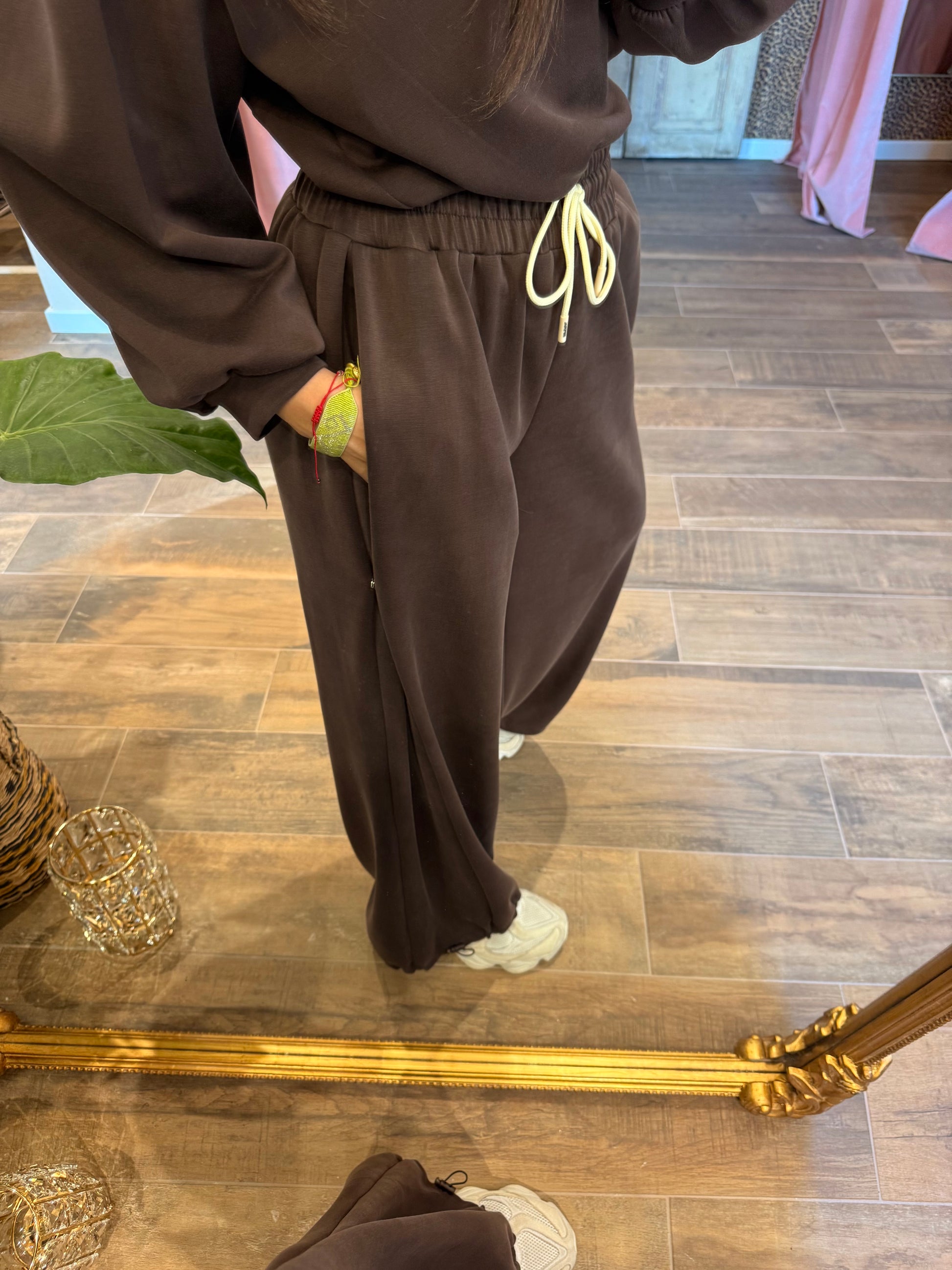 Coordinato felpa e pantalone