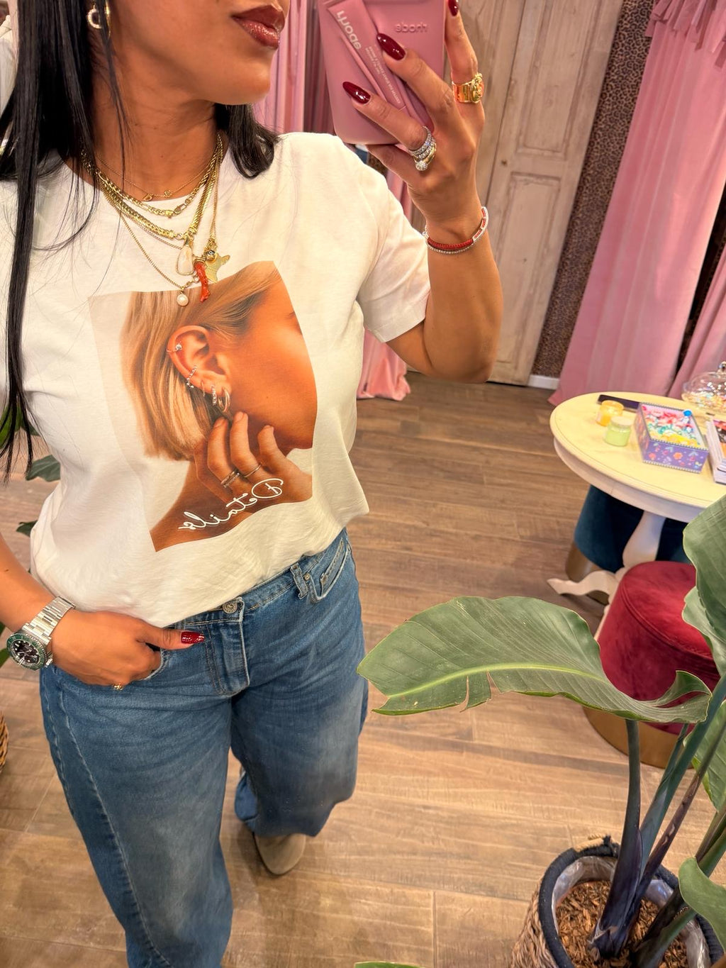 T-shirt con stampa