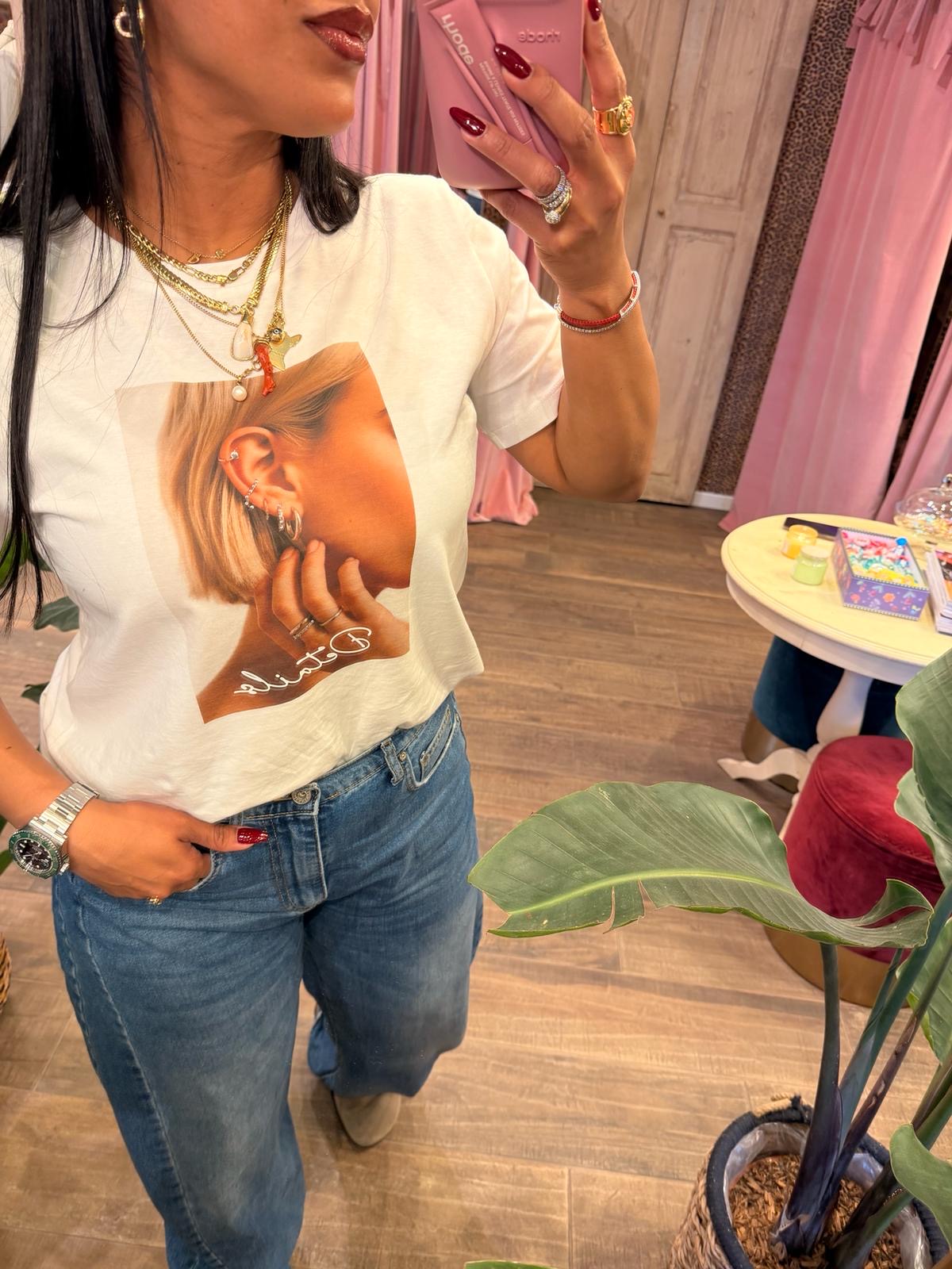 T-shirt con stampa