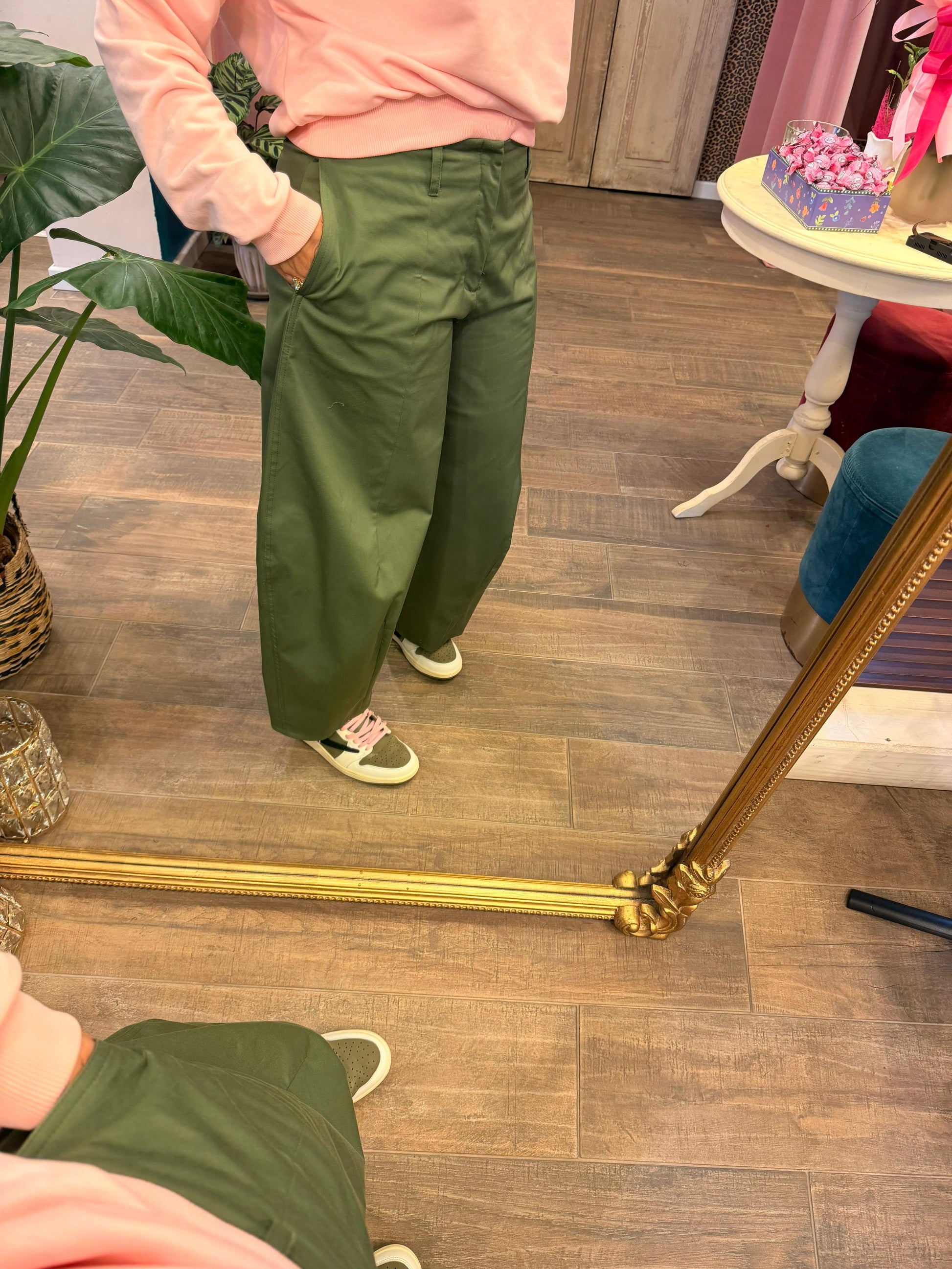 Pantalone barrel