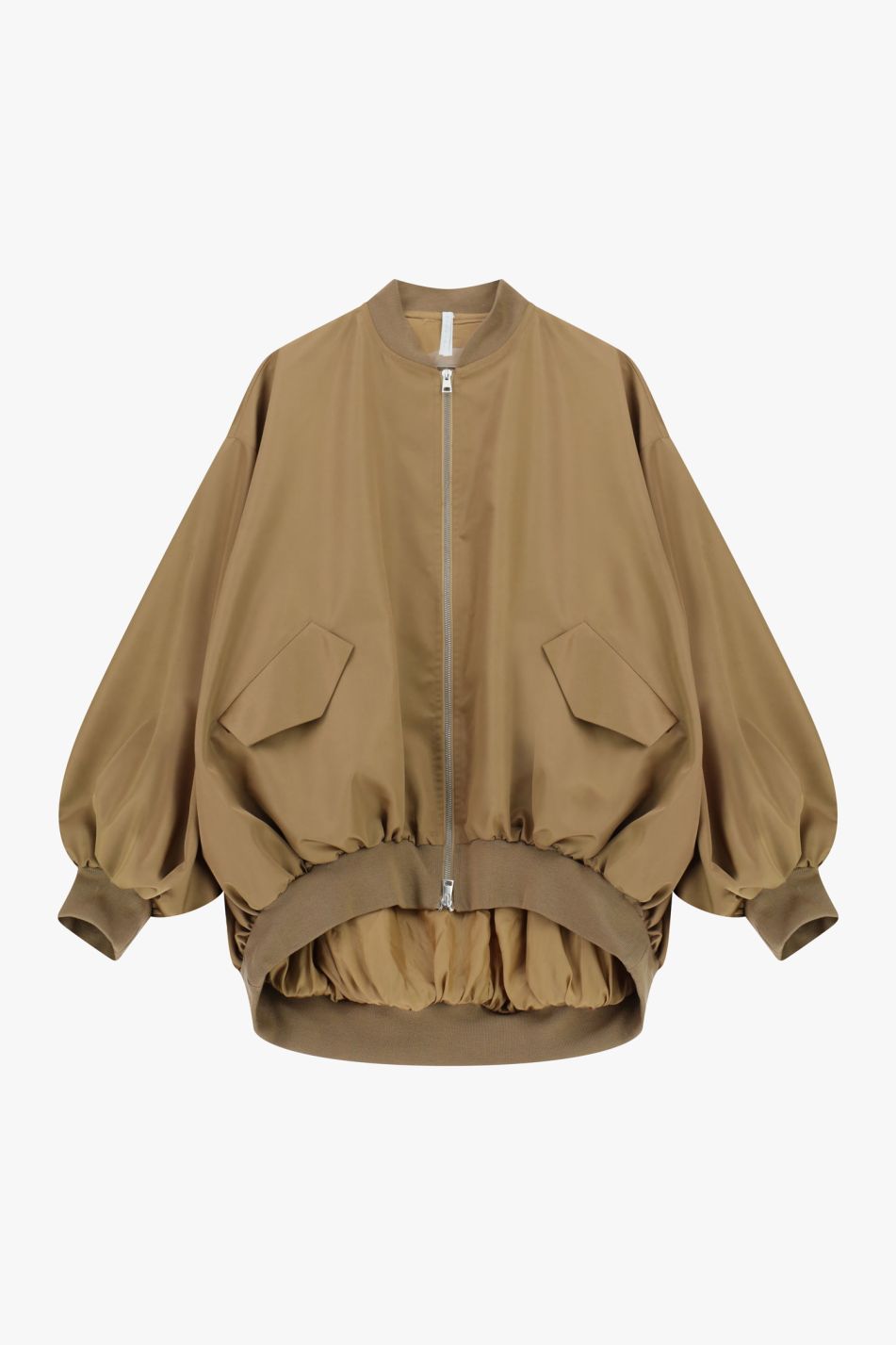 Bomber over con tasche applicate