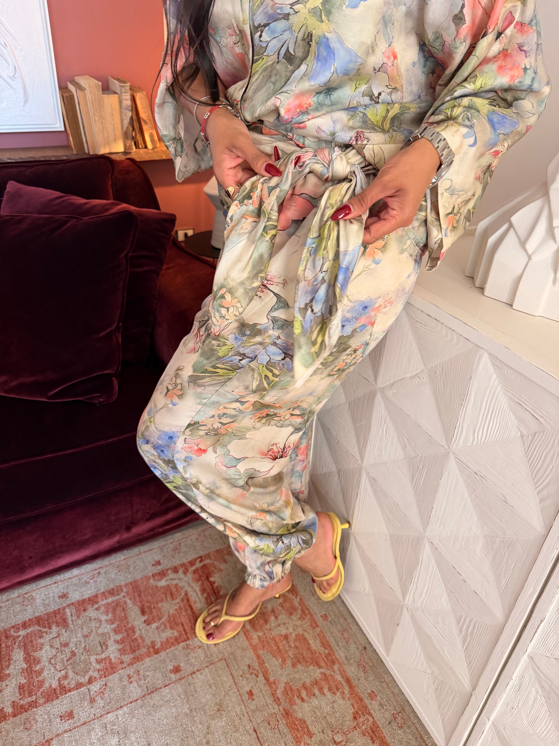 Camicia fantasia floreale