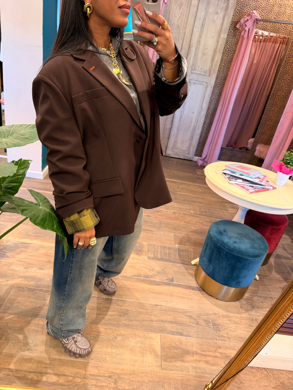 Blazer over monopetto