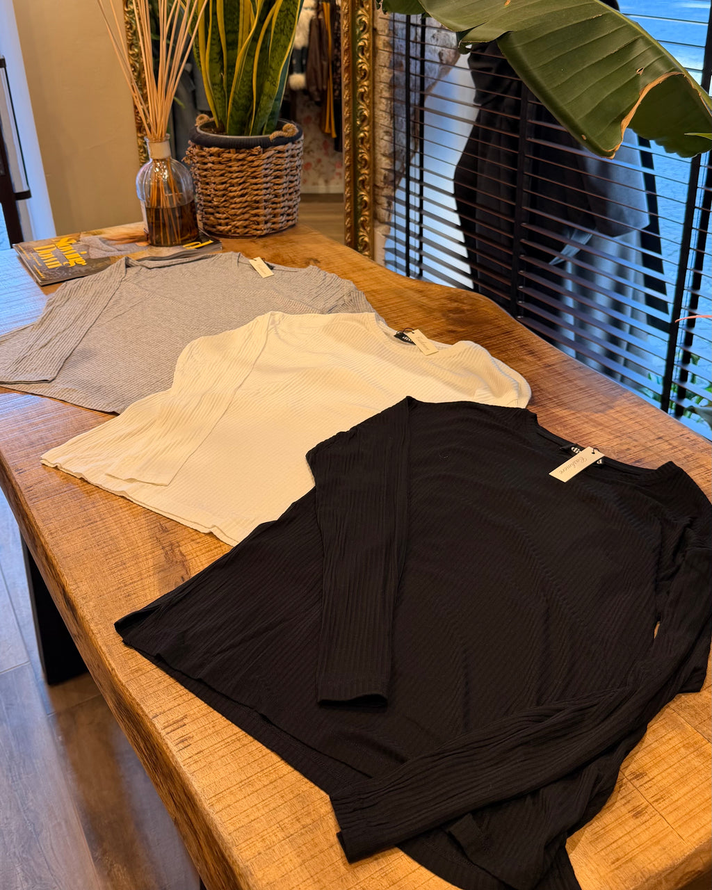 Cachmerine girocollo a costine