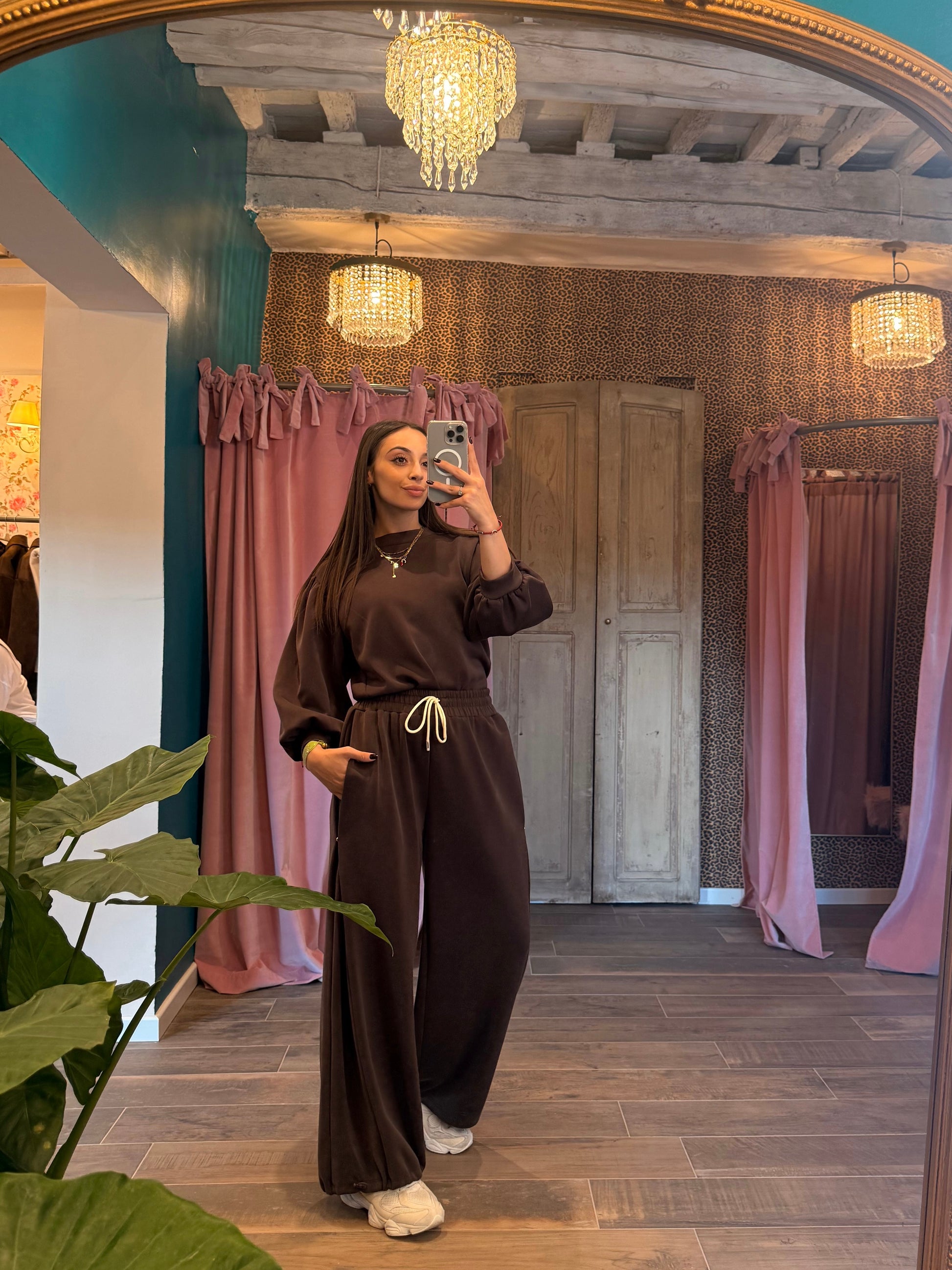 Coordinato felpa e pantalone
