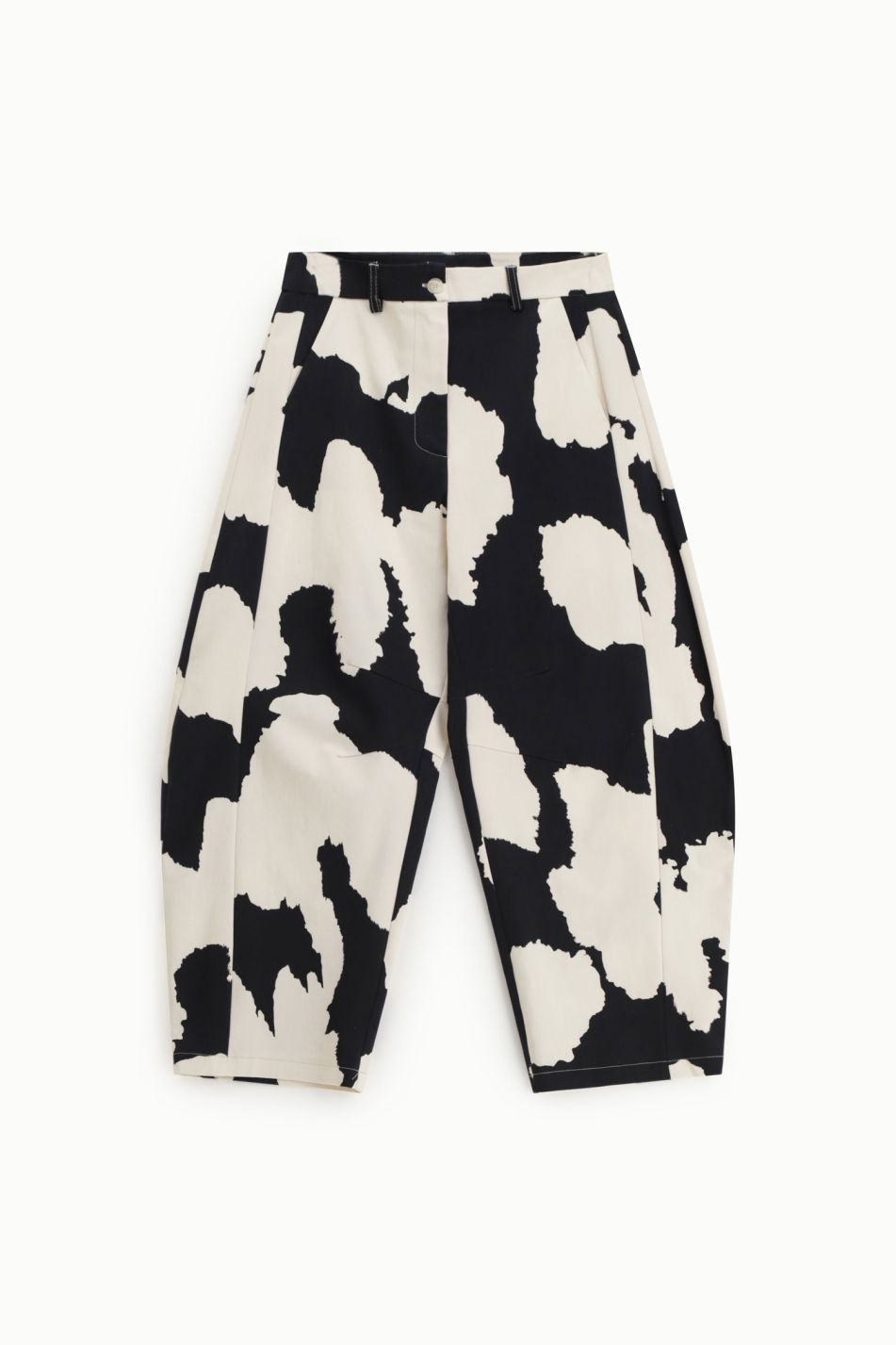 Pantaloni stampa cow