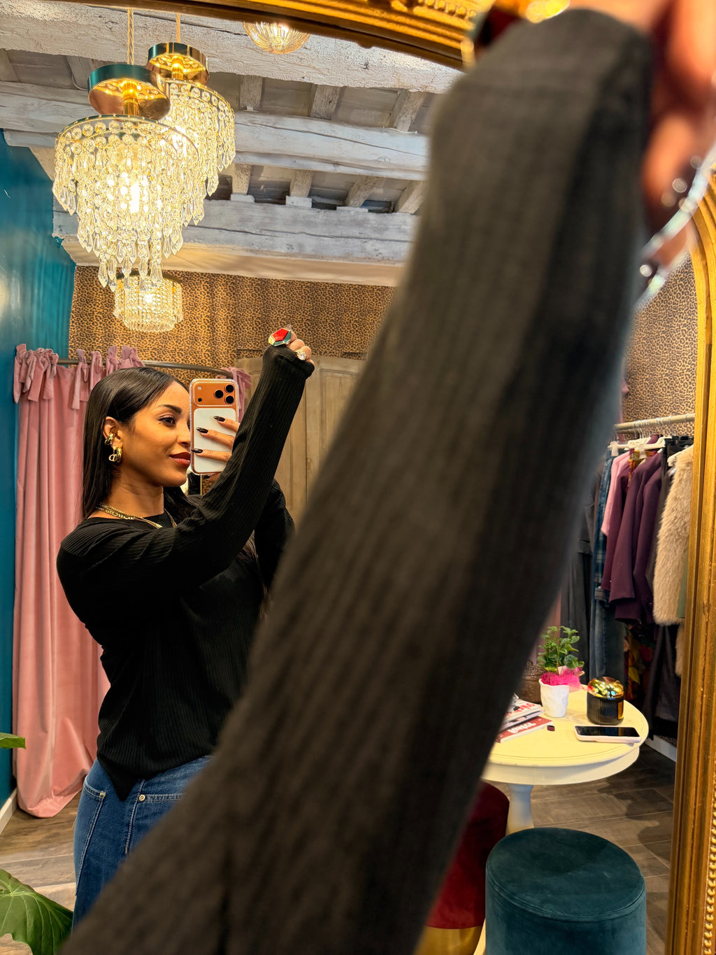 Cachmerine girocollo a costine