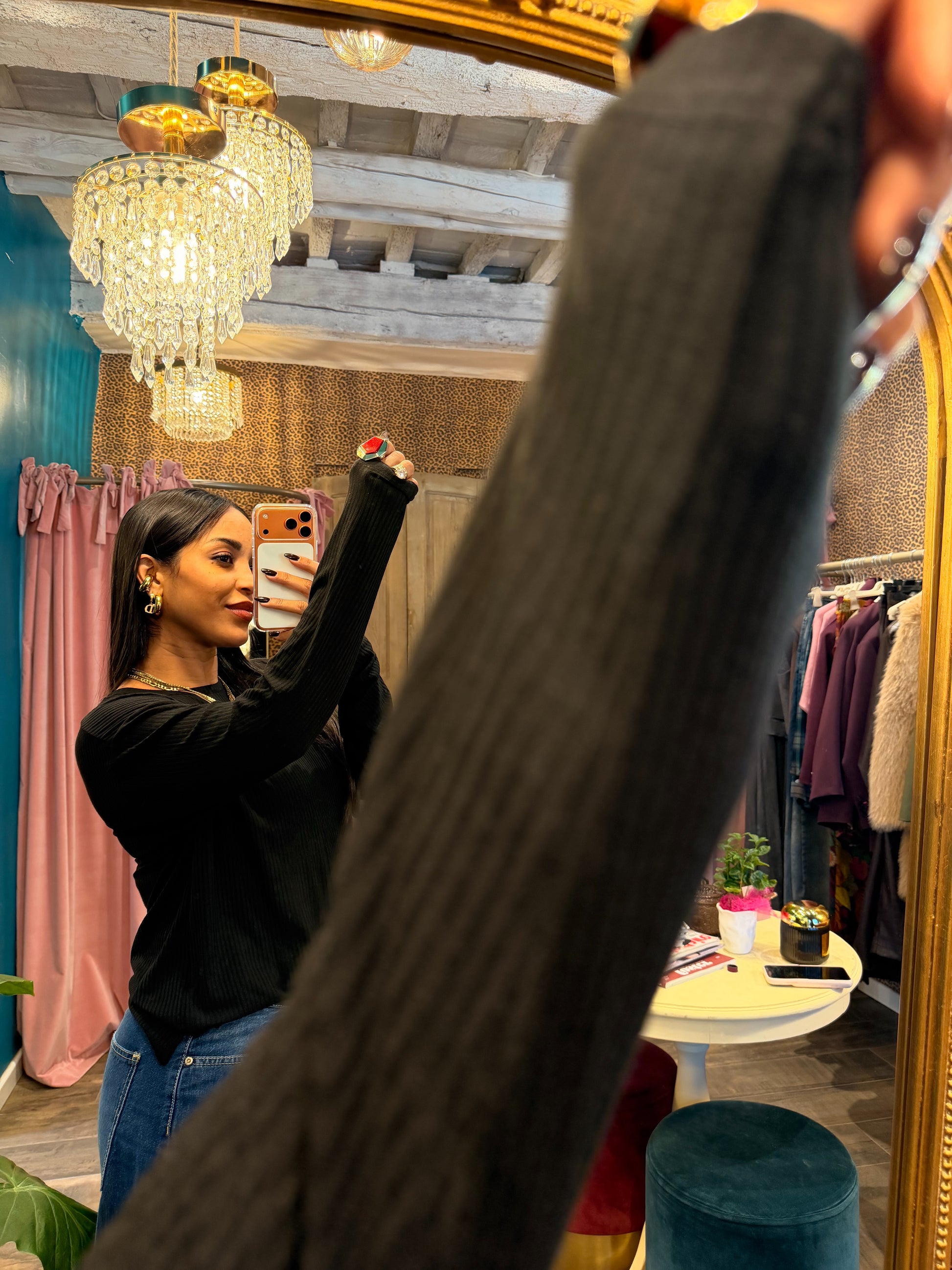 Cachmerine girocollo a costine