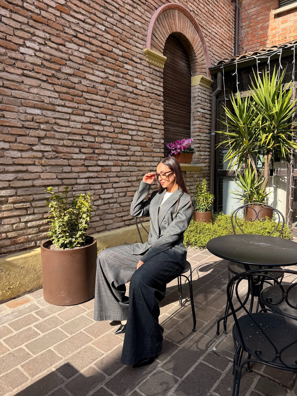Blazer doppiopetto regular fit con rovere classici