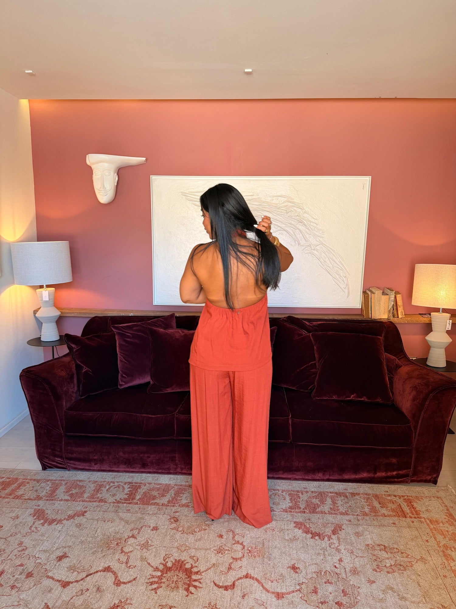 Coordinato top e pantalone