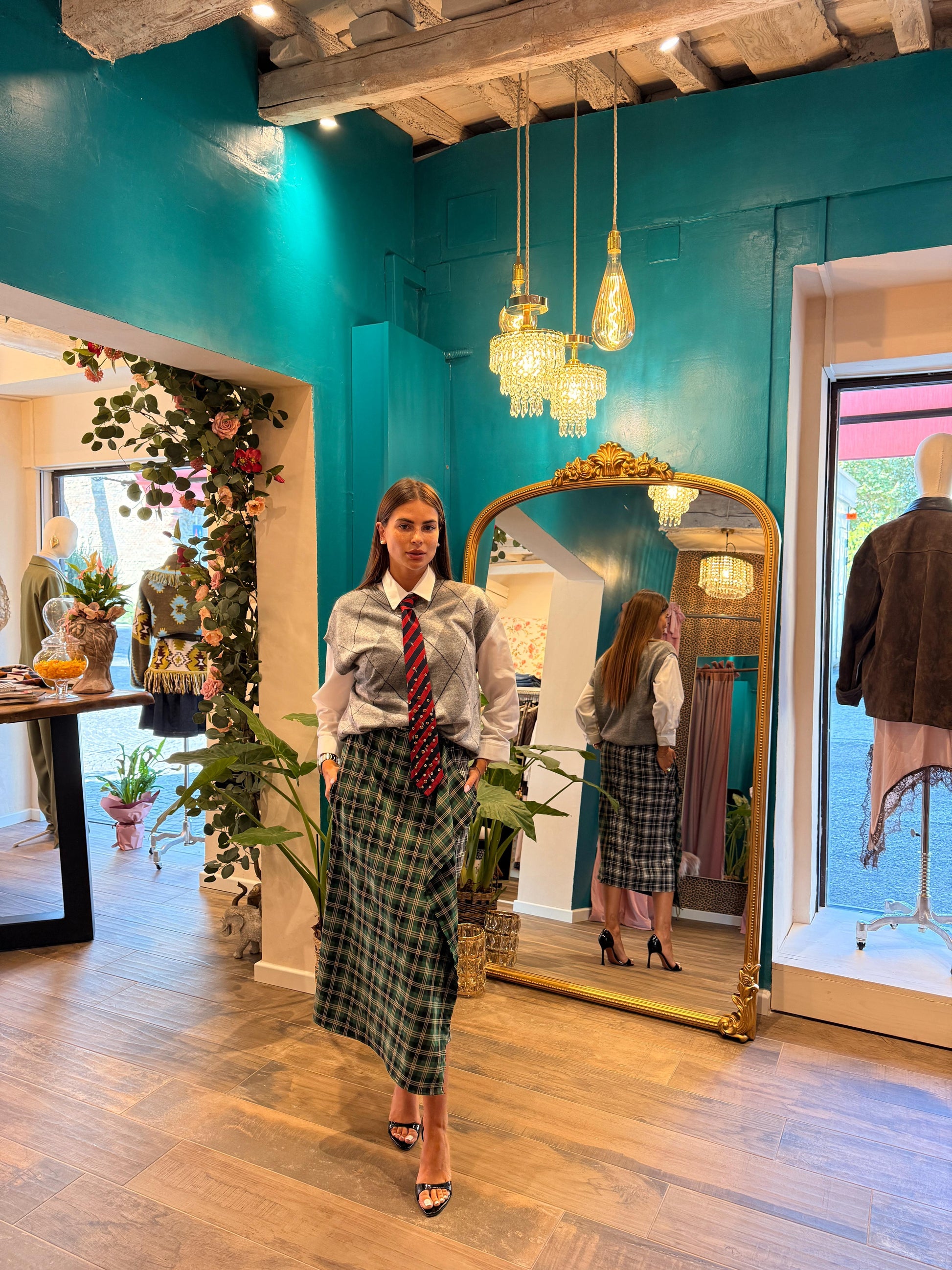 Camicia con cravatta