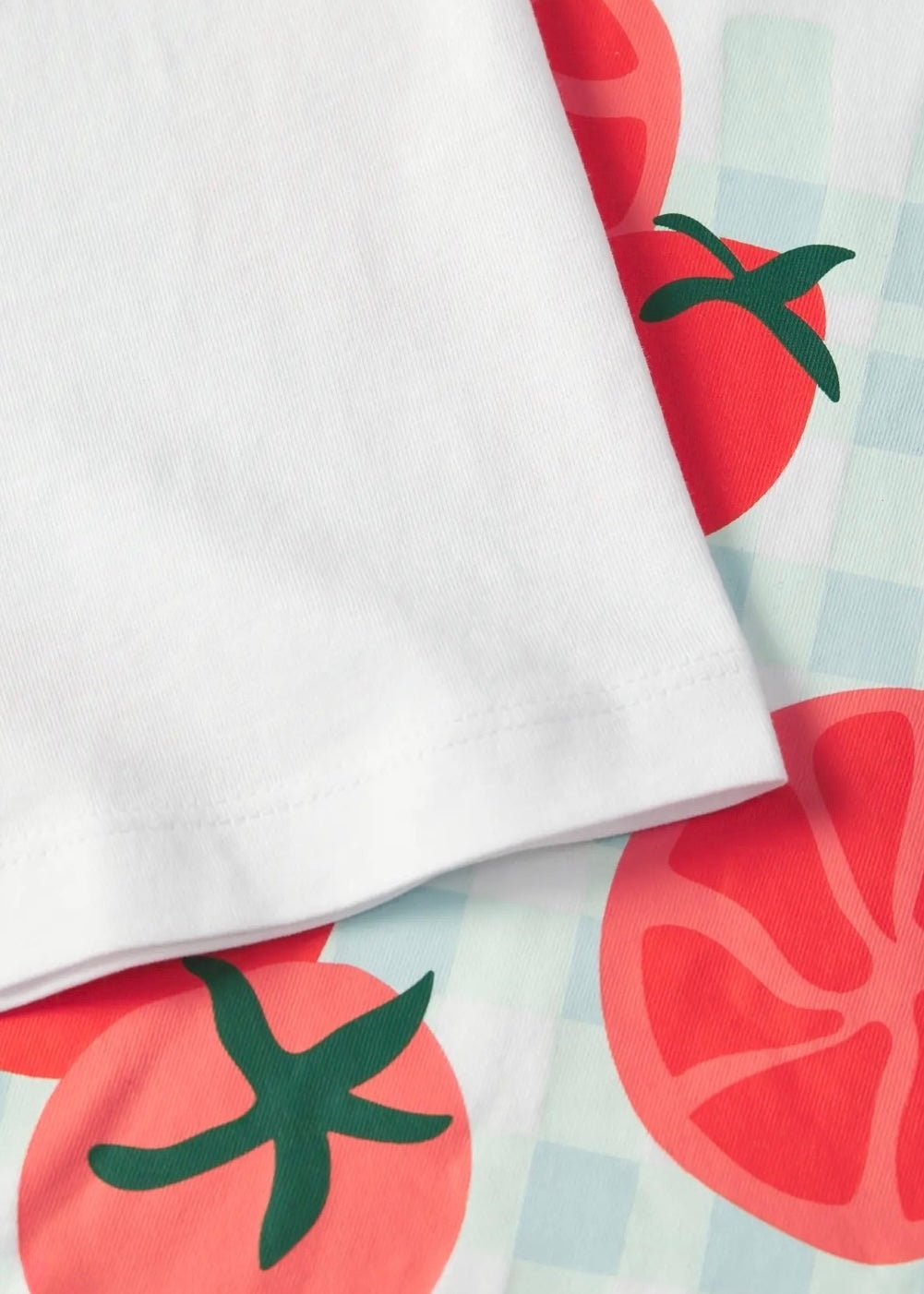 T-shirt con stampa tomatoes