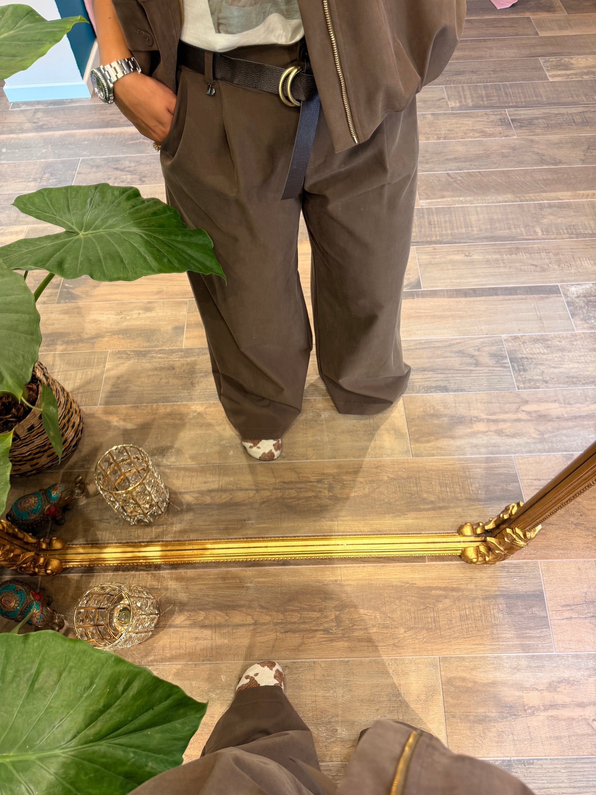 Coordinato gilet e pantalone