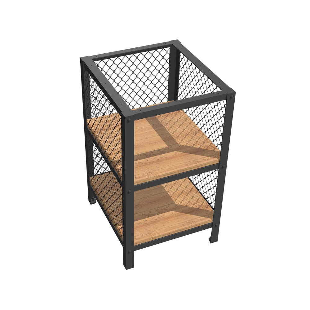 Gonna corta a vita alta motivo tartan