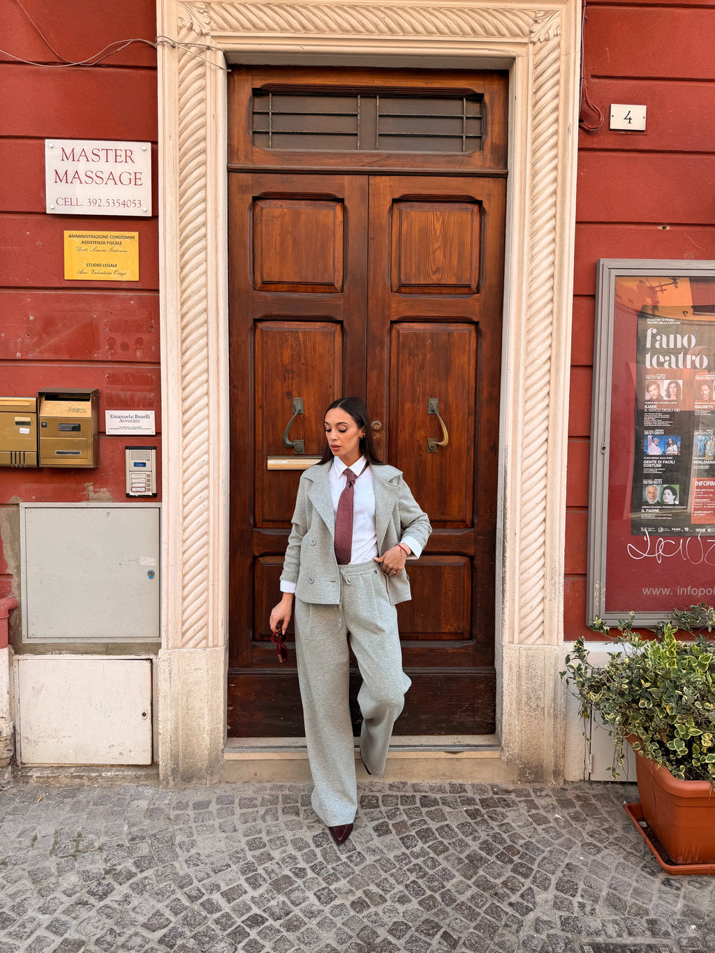 Coordinato blazer e pantalone