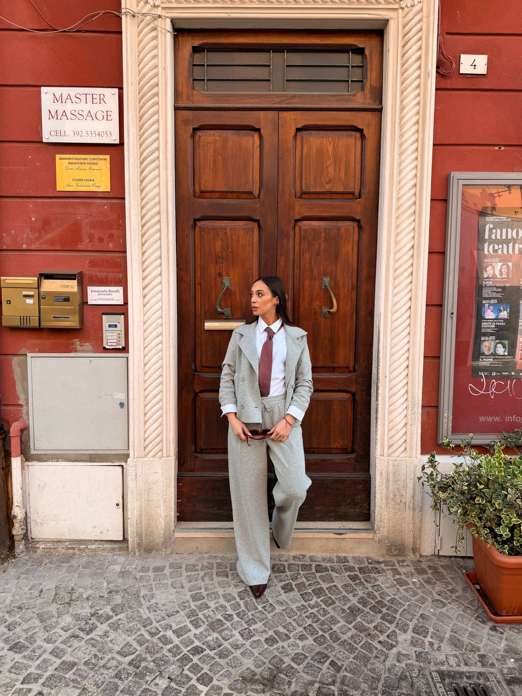 Coordinato blazer e pantalone