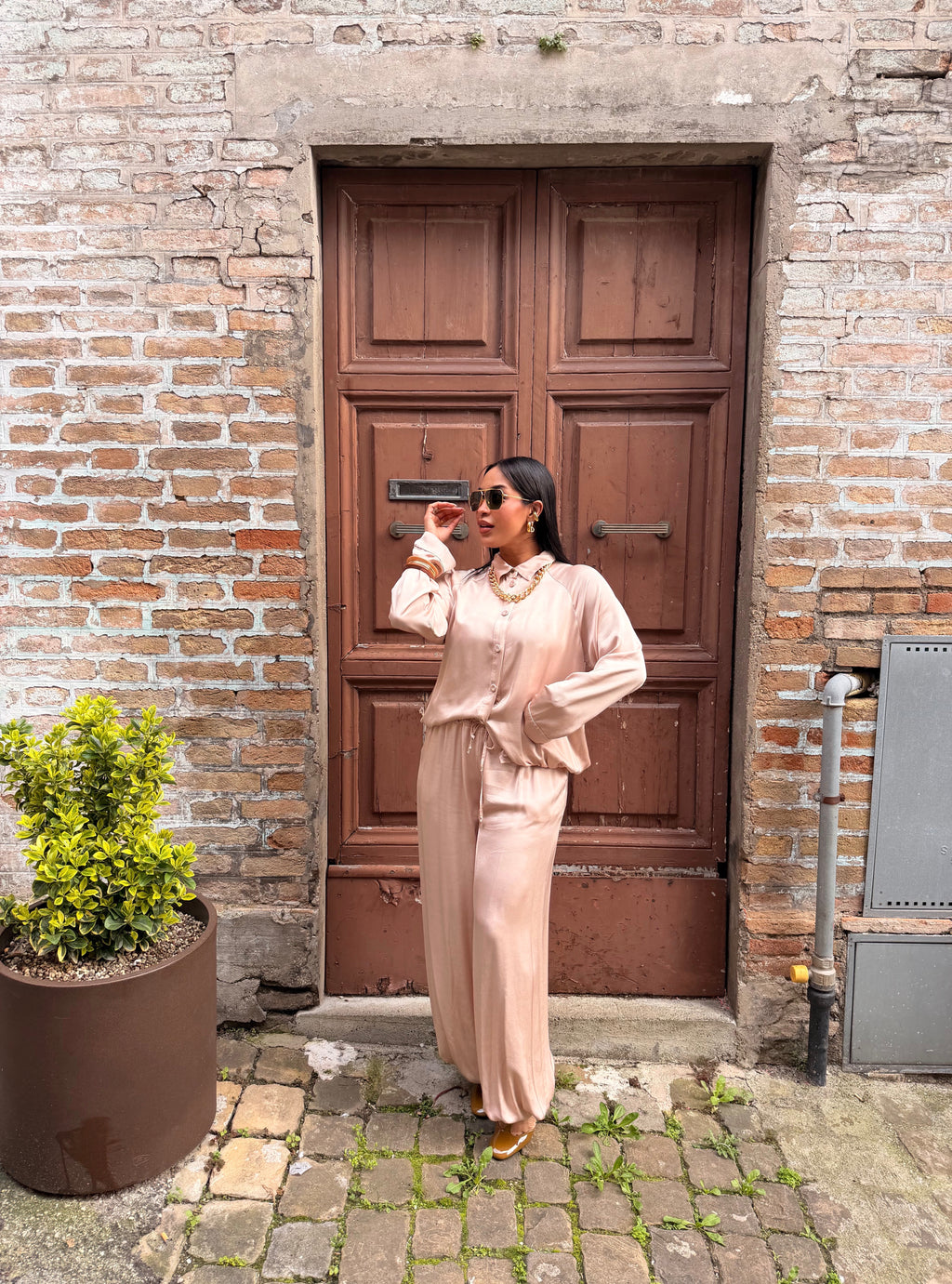 Coordinato camicia e pantalone