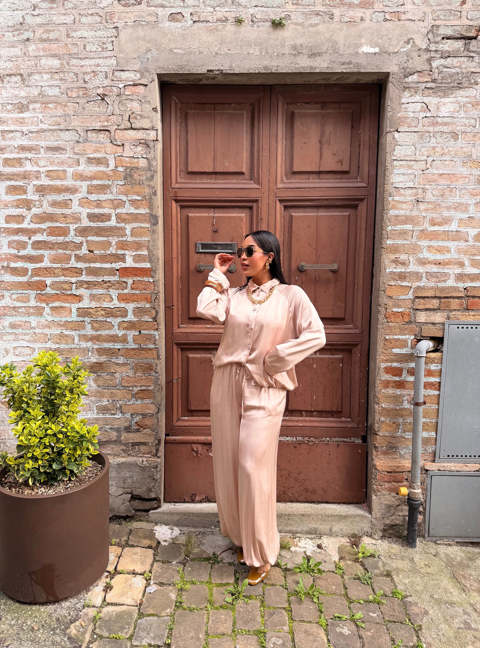 Coordinato camicia e pantalone