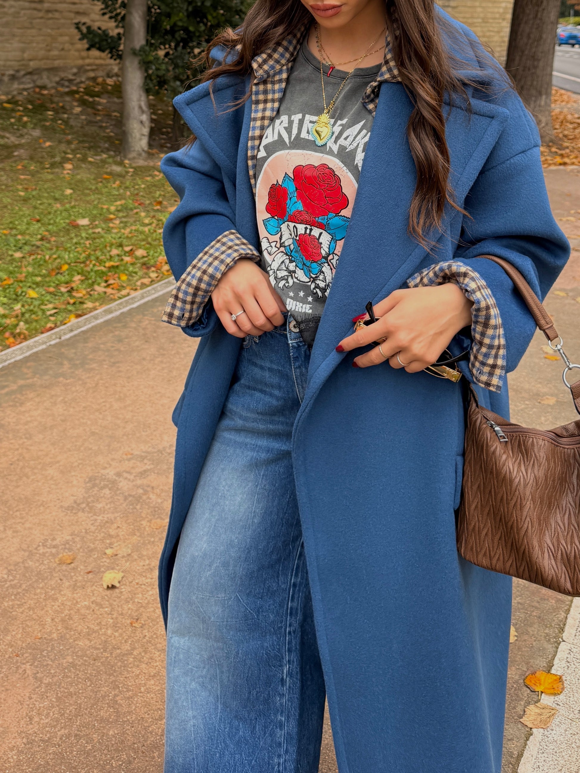 Jeans a zampa vita media