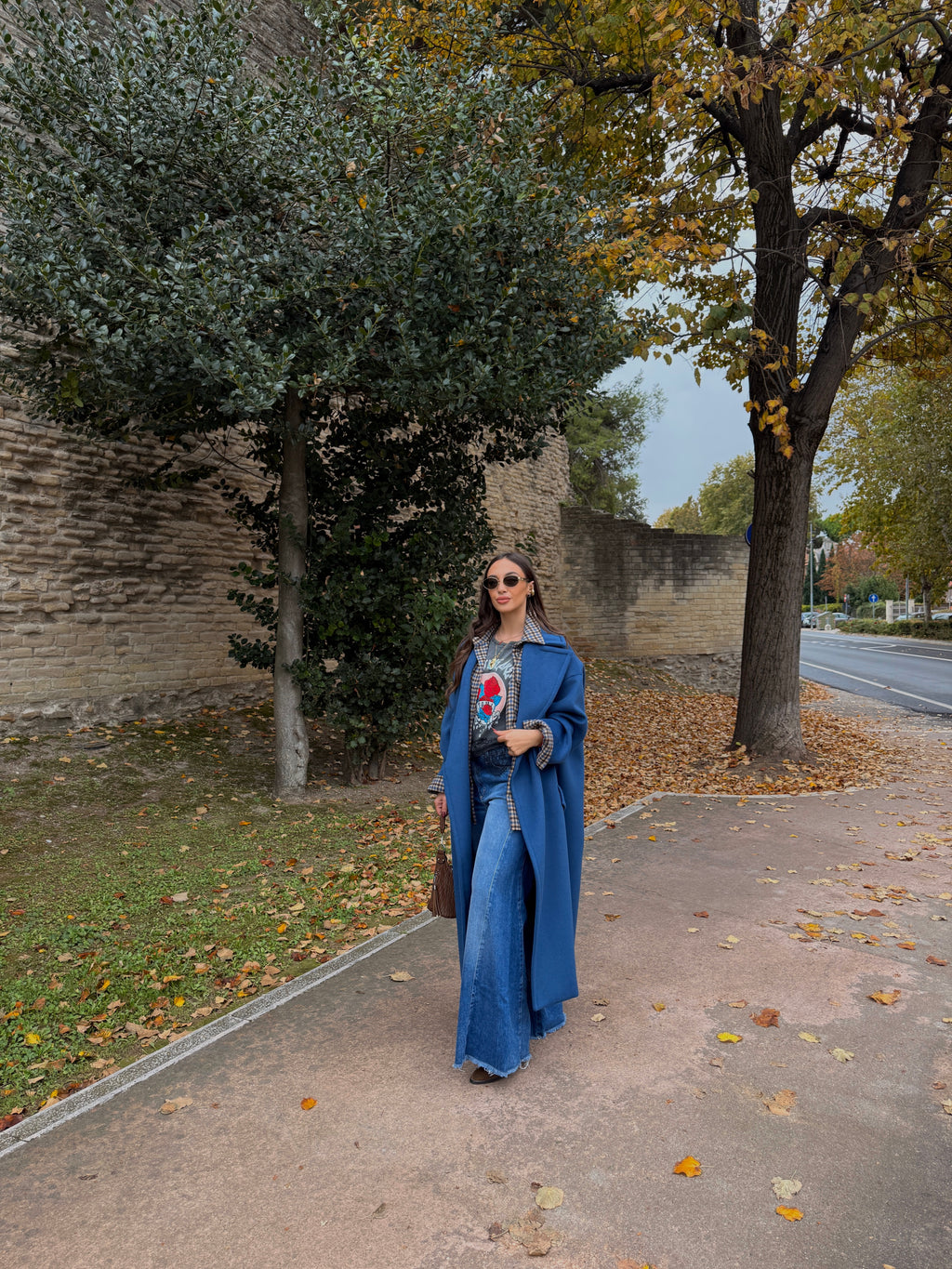 Jeans a zampa vita media