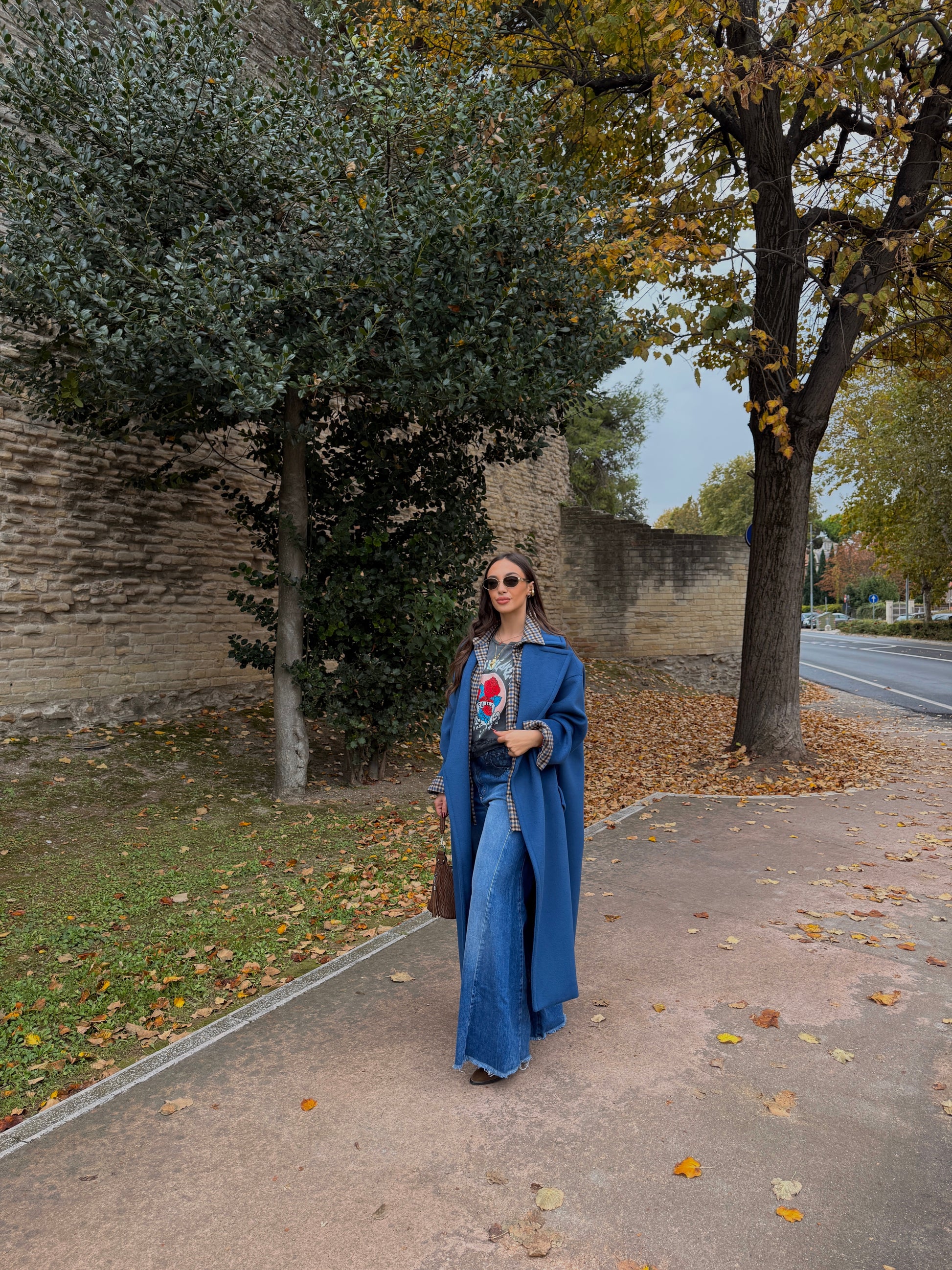 Jeans a zampa vita media