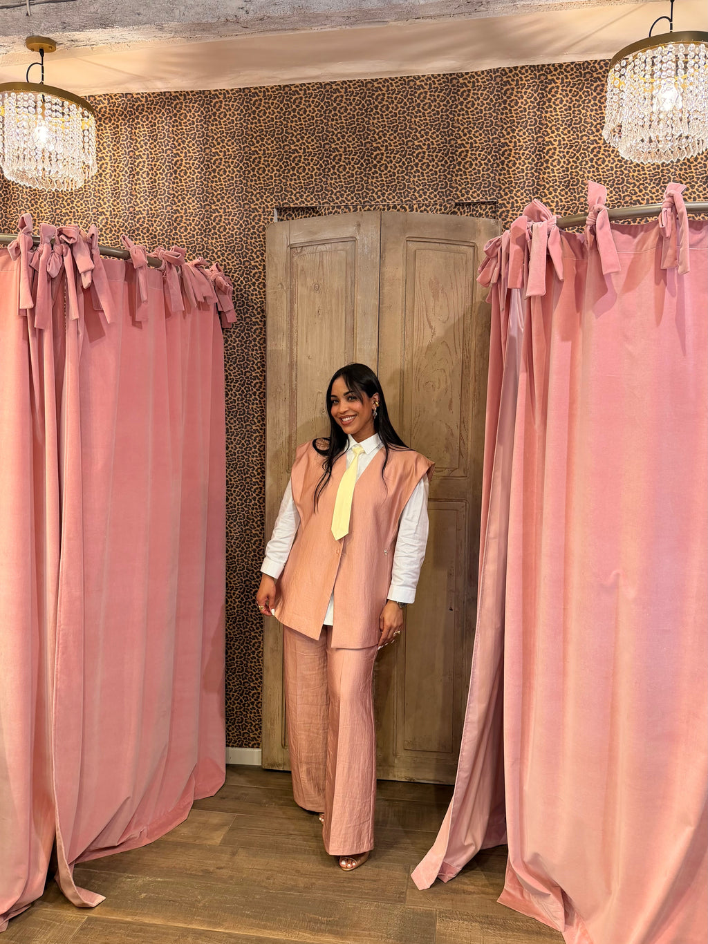 Coordinato gilet e pantalone