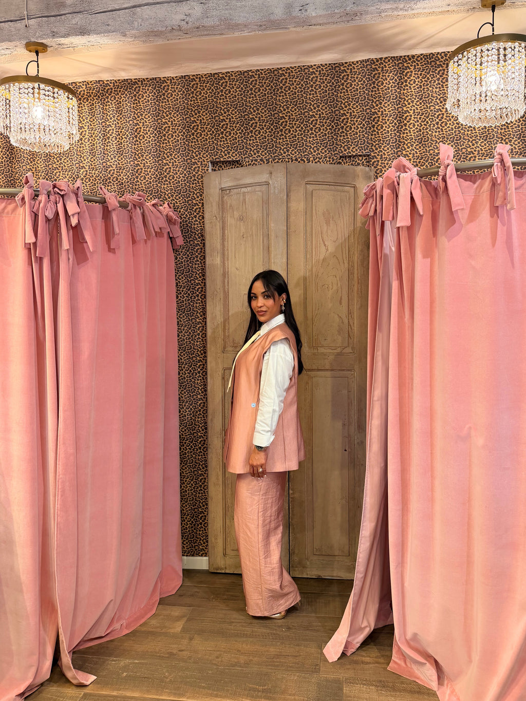 Coordinato gilet e pantalone