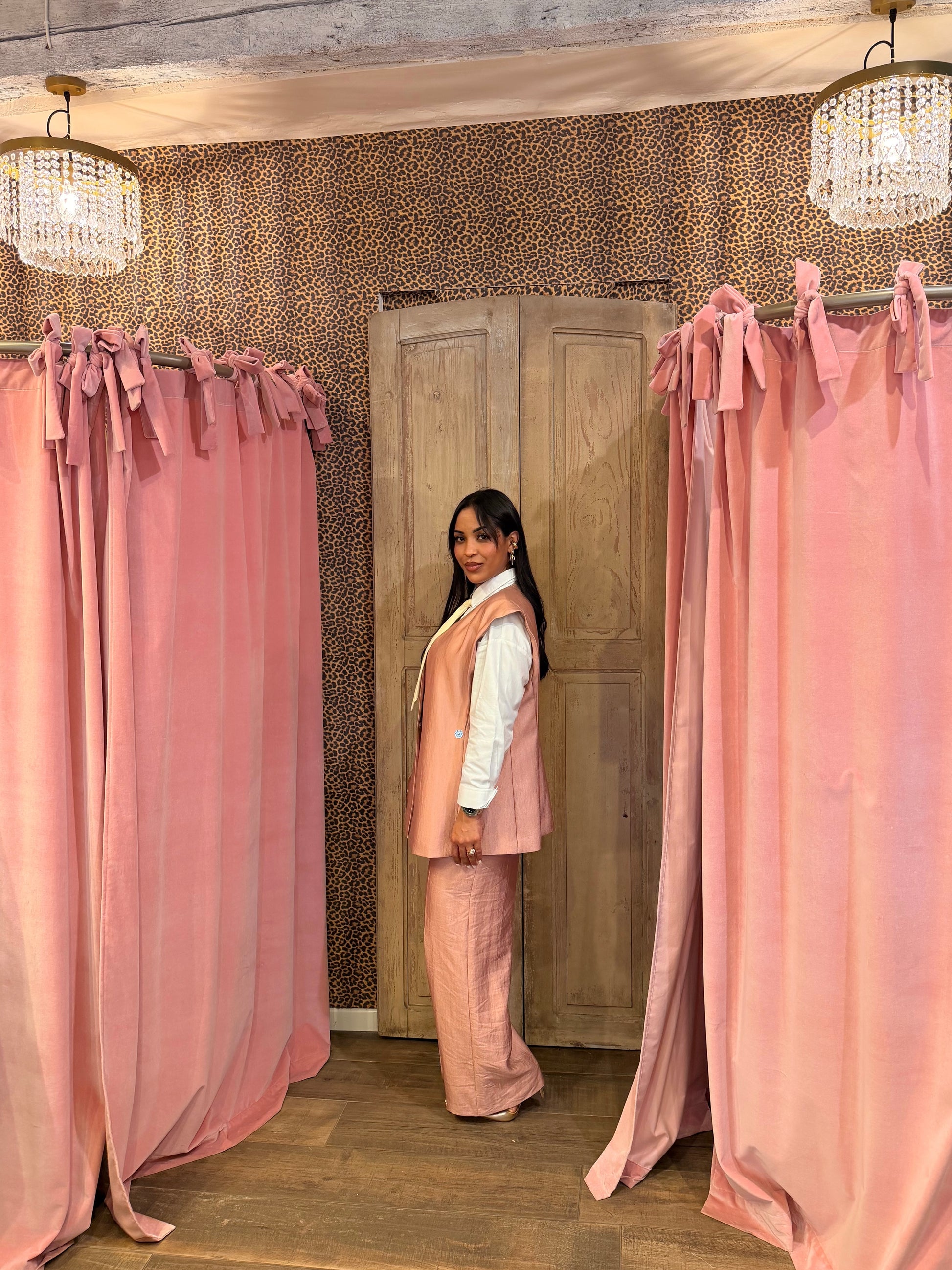 Coordinato gilet e pantalone